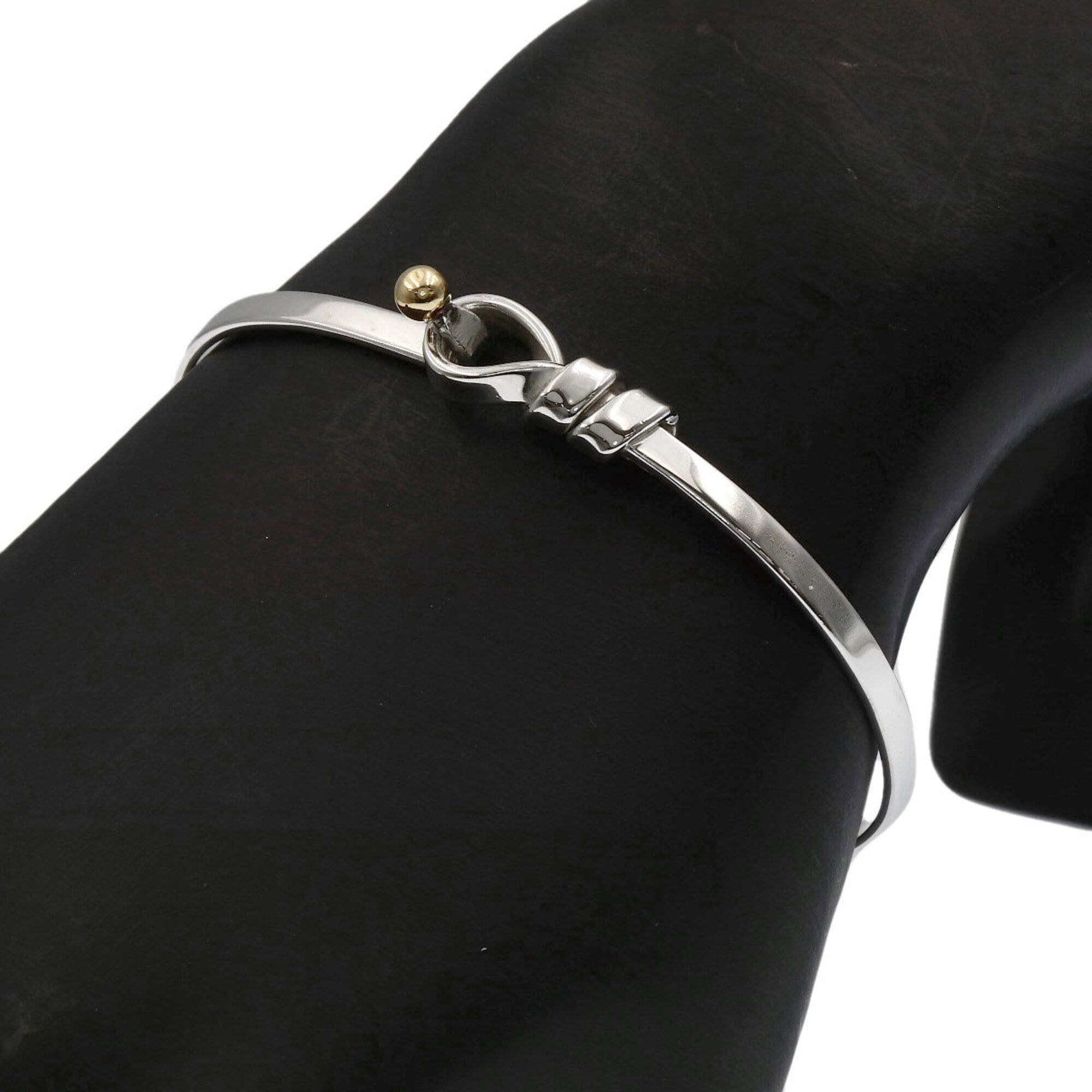 Tiffany & Co. Tiffany & Co. Flat Wire Bracelet, Silver/18K Yellow Gold, Women's. Size ONE SIZE - 6 Thumbnail
