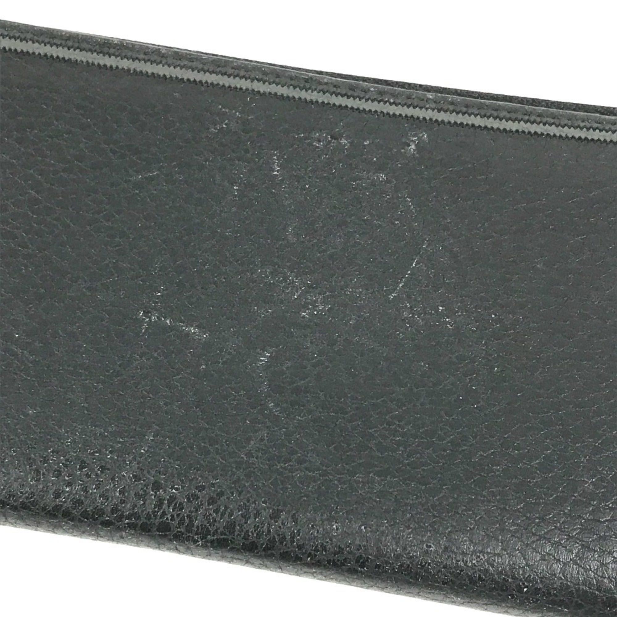 Louis Vuitton LOUIS VUITTON M68228 LV Logo Vertical Zippy Wallet Long Round Zipper Taurillon Leather Men's Women's Noir Black Size ONE SIZE - 9 Thumbnail