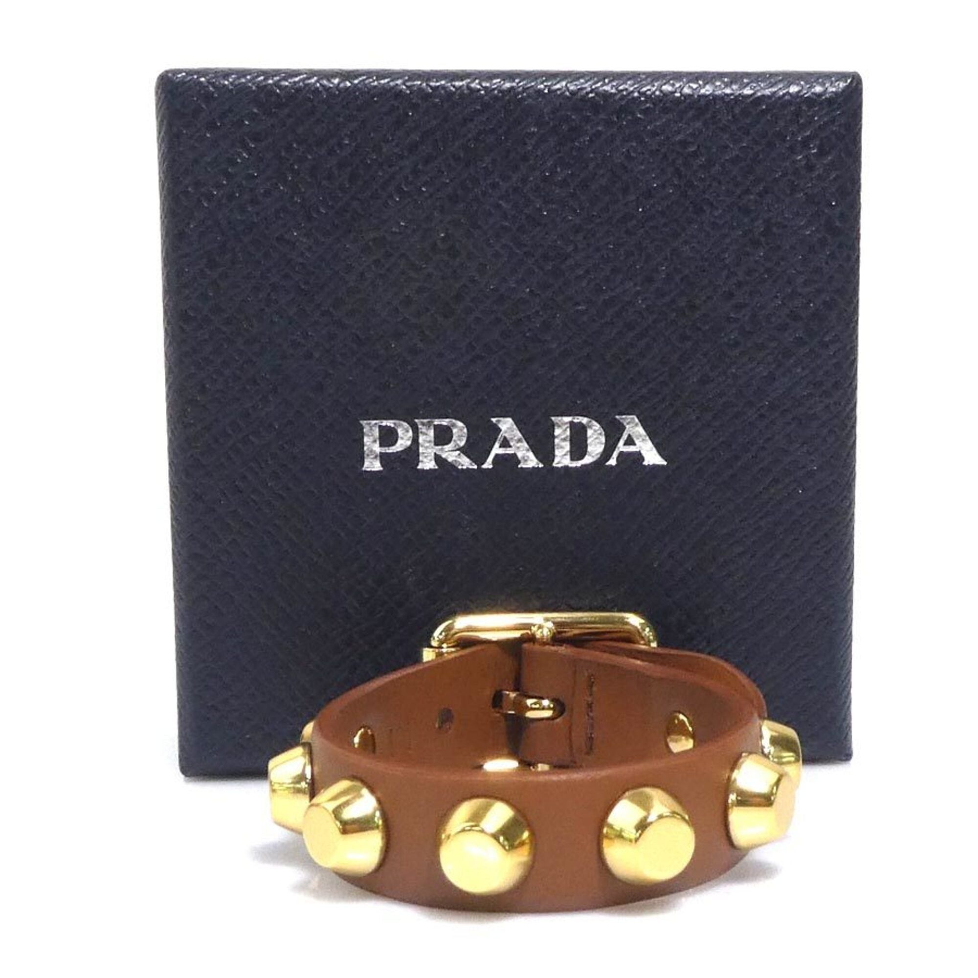 Prada Prada Bracelet Leather Brown Women's 56681k Size ONE SIZE - 12 Thumbnail