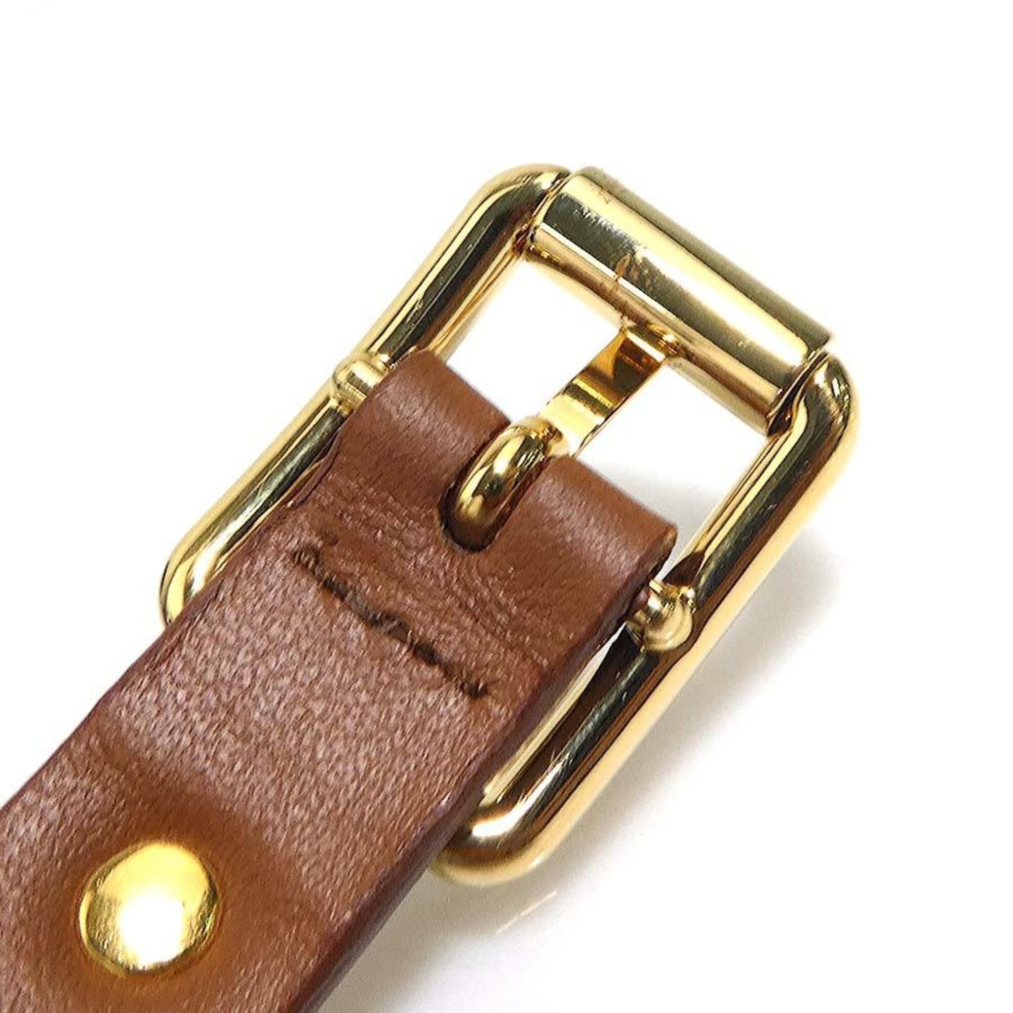 Prada Prada Bracelet Leather Brown Women's 56681k Size ONE SIZE - 8 Thumbnail