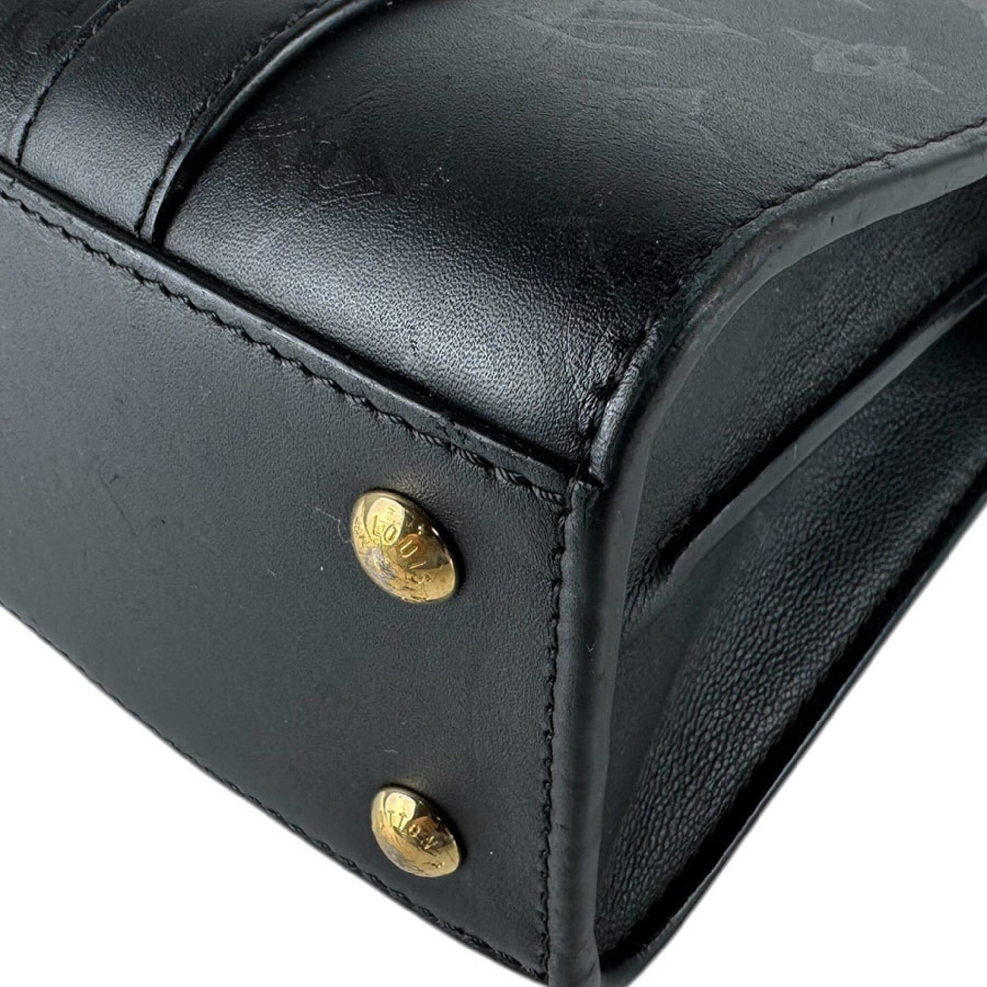 Louis Vuitton Louis Vuitton Handbag Shoulder Bag Very Open Tote Leather Black Gold Women's M53648 z9289 Size ONE SIZE - 9 Thumbnail