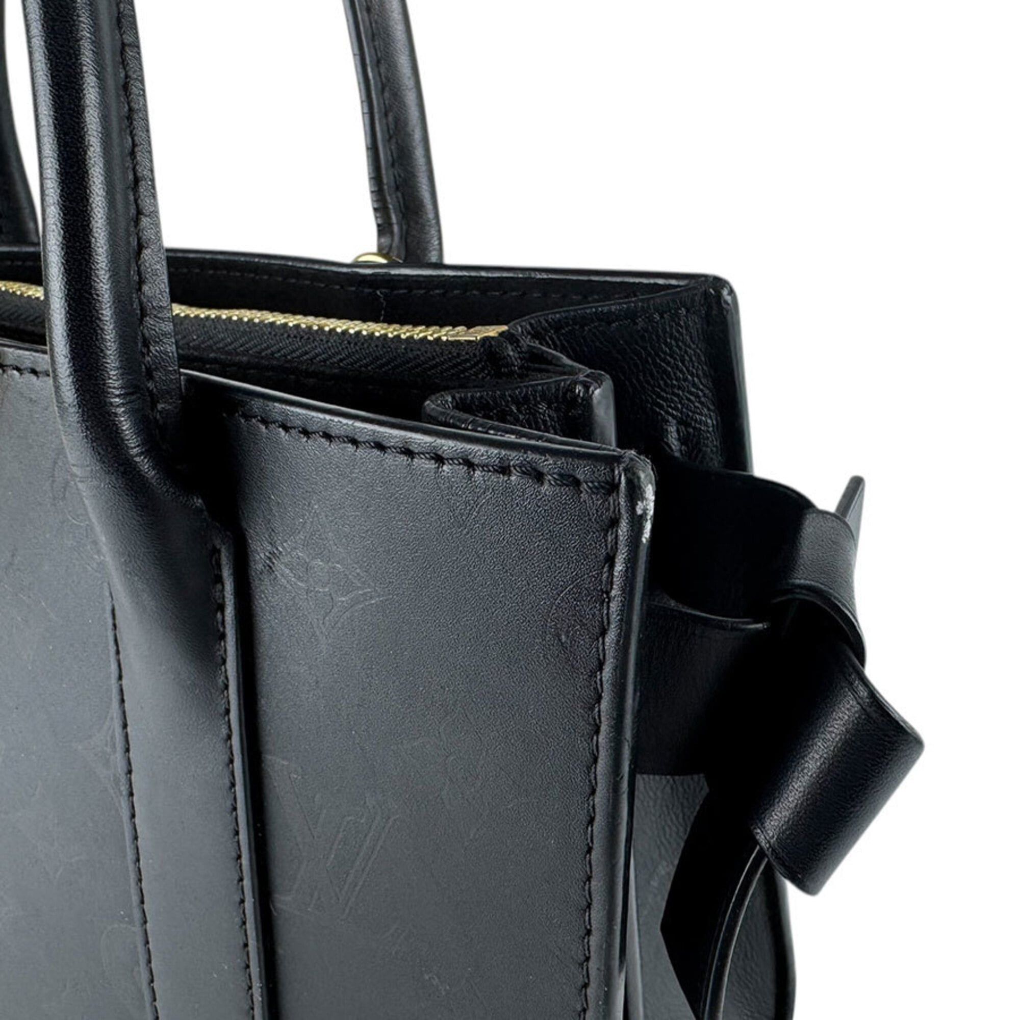 Louis Vuitton Louis Vuitton Handbag Shoulder Bag Very Open Tote Leather Black Gold Women's M53648 z9289 Size ONE SIZE - 7 Thumbnail