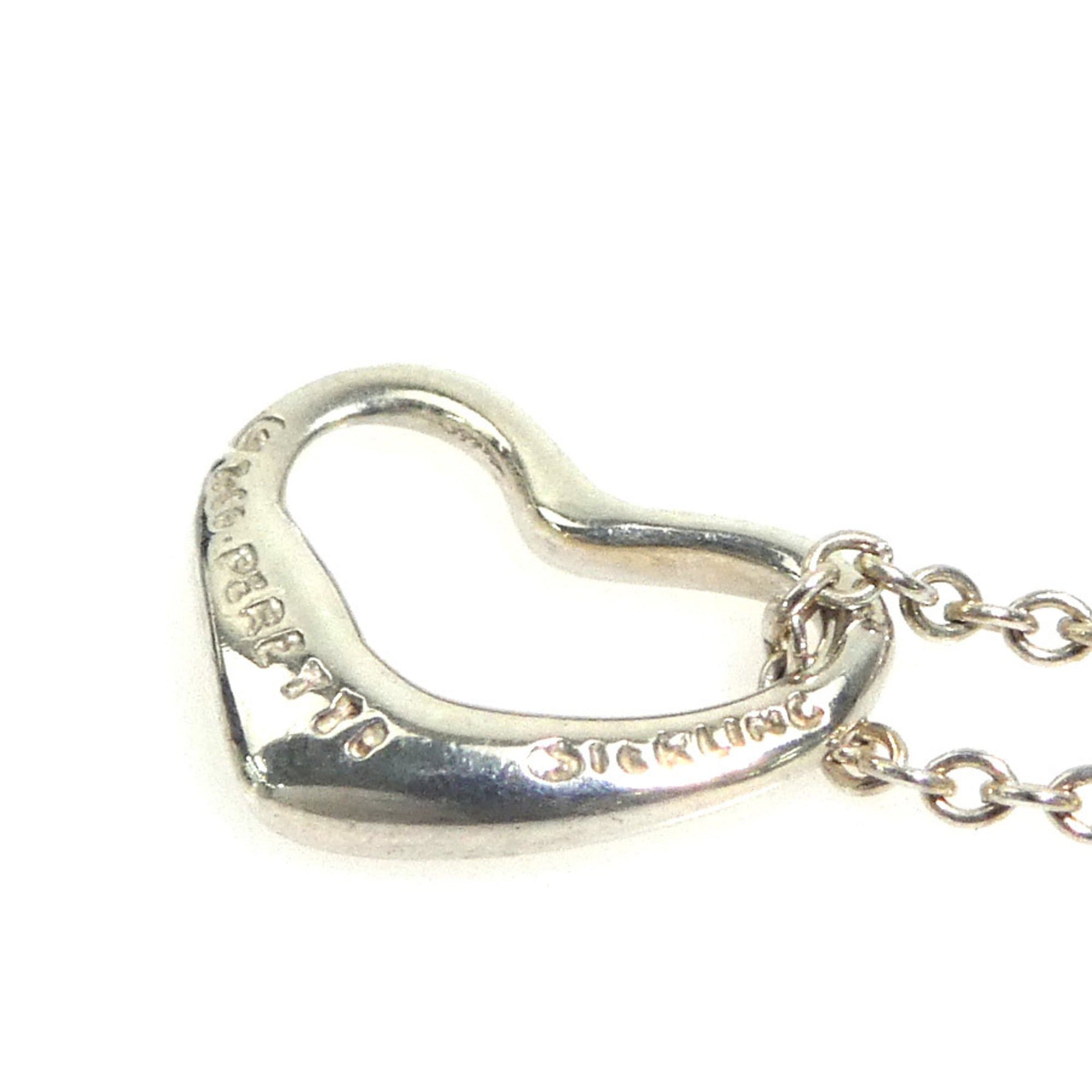 Tiffany & Co. Tiffany & Co. Open Heart Mini Necklace, Sterling Silver 925, Women's, 56690a Size ONE SIZE - 5 Thumbnail