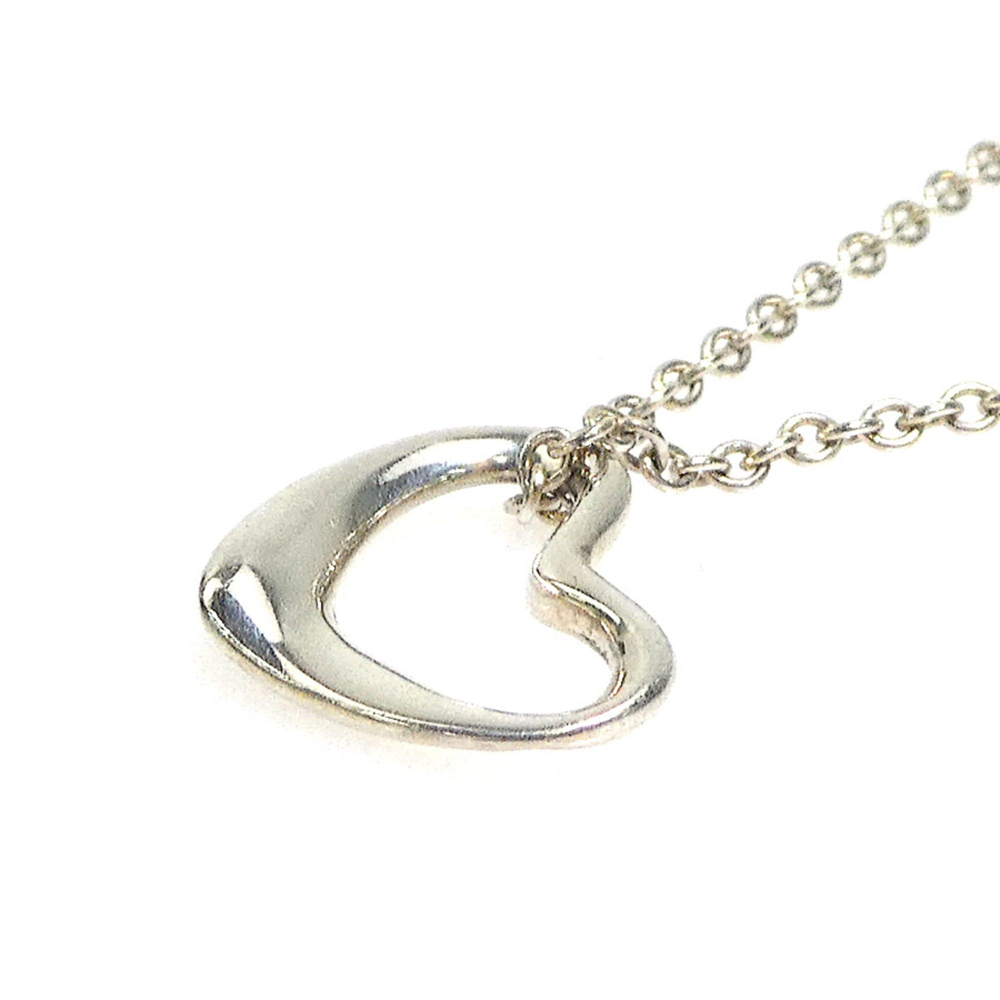 Tiffany & Co. Tiffany & Co. Open Heart Mini Necklace, Sterling Silver 925, Women's, 56690a Size ONE SIZE - 3 Thumbnail