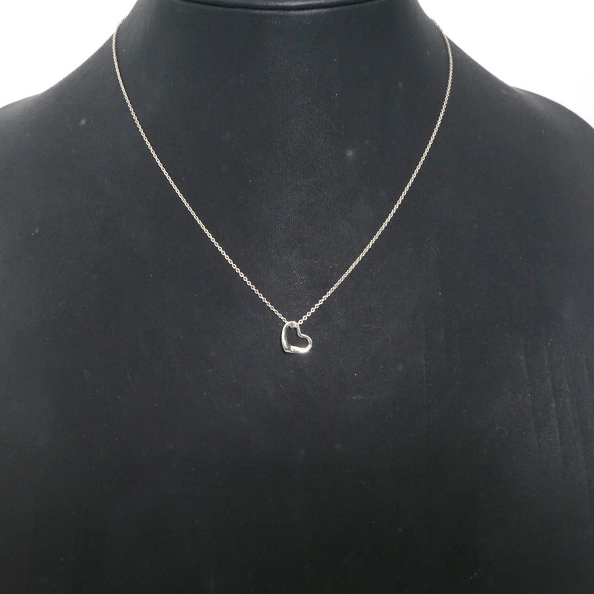 Tiffany & Co. Tiffany & Co. Open Heart Mini Necklace, Sterling Silver 925, Women's, 56690a Size ONE SIZE - 11 Thumbnail