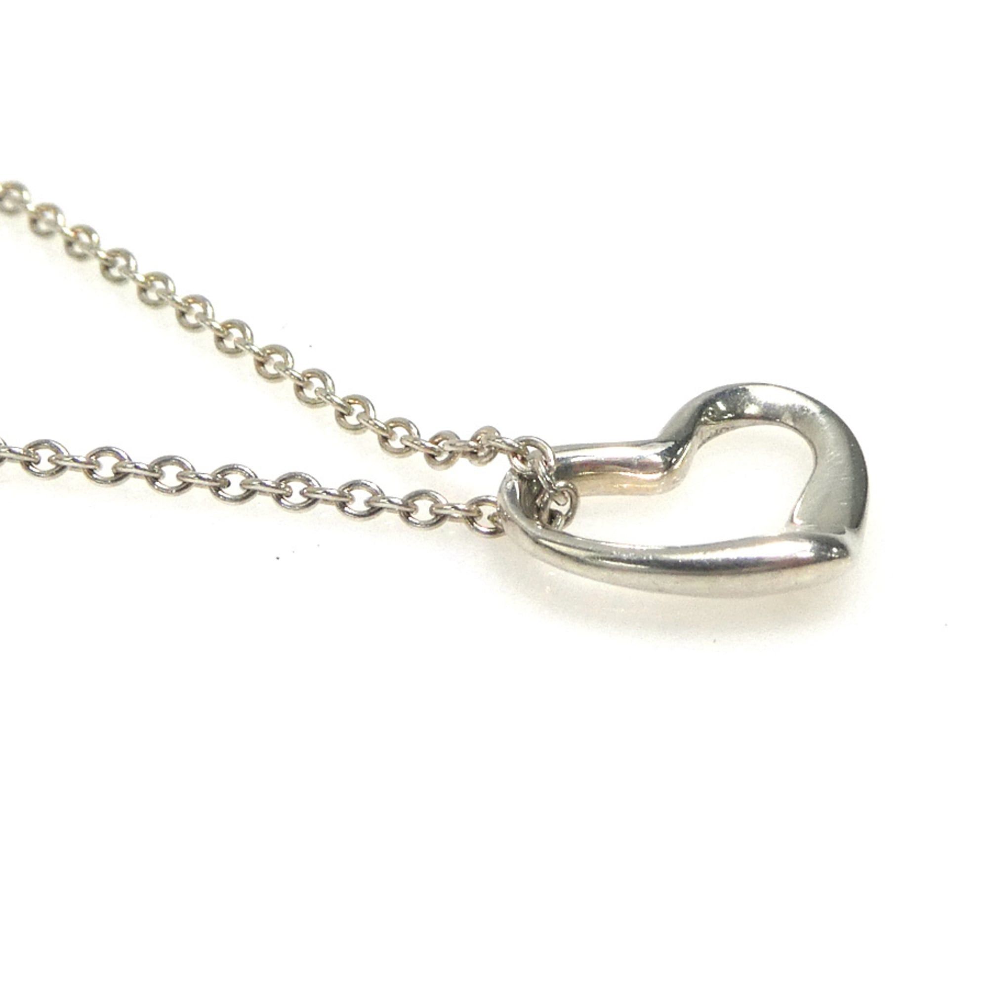 Tiffany & Co. Tiffany & Co. Open Heart Mini Necklace, Sterling Silver 925, Women's, 56690a Size ONE SIZE - 2 Thumbnail