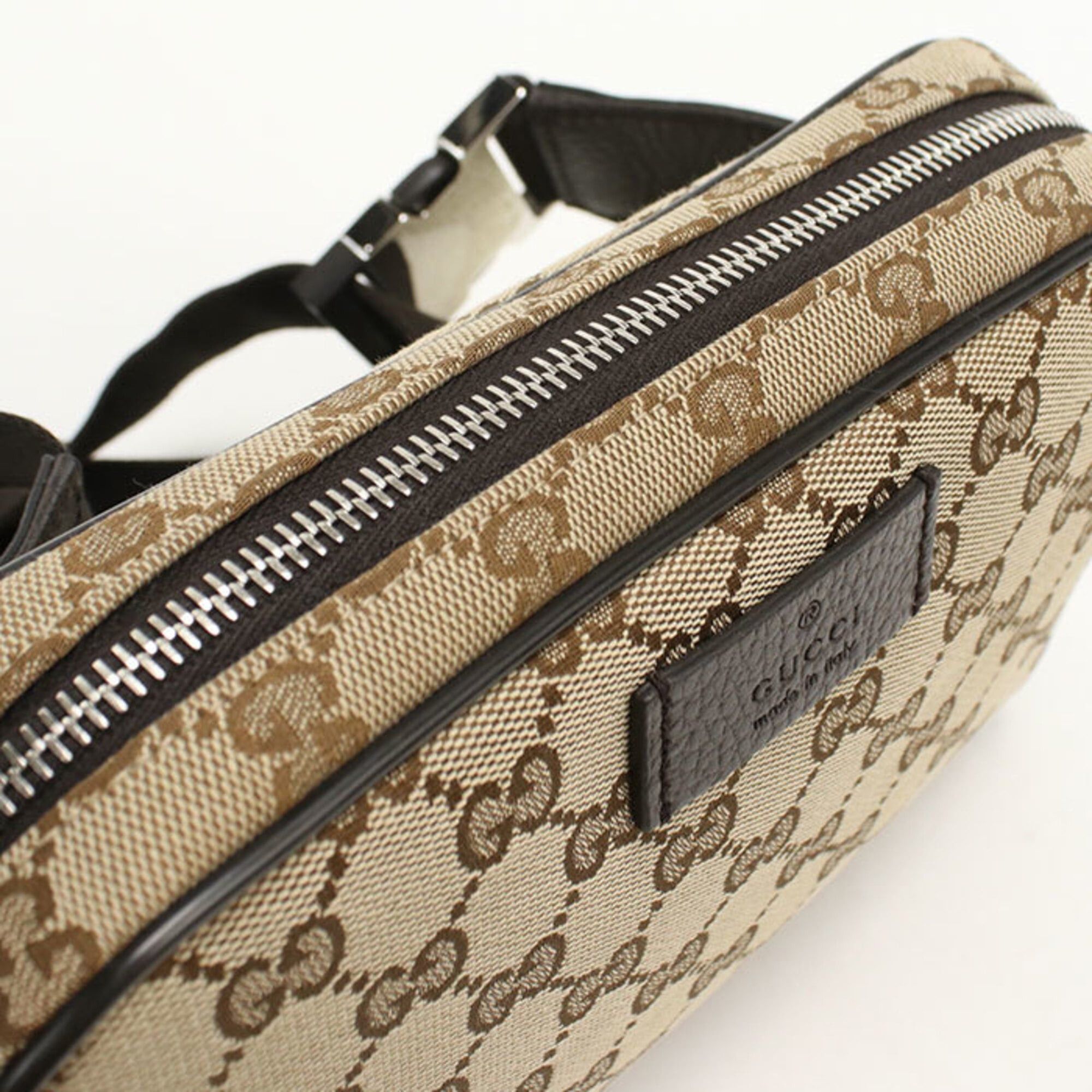 Gucci GUCCI body bag 449174 KY9KN GG canvas women's brown Size ONE SIZE - 5 Thumbnail