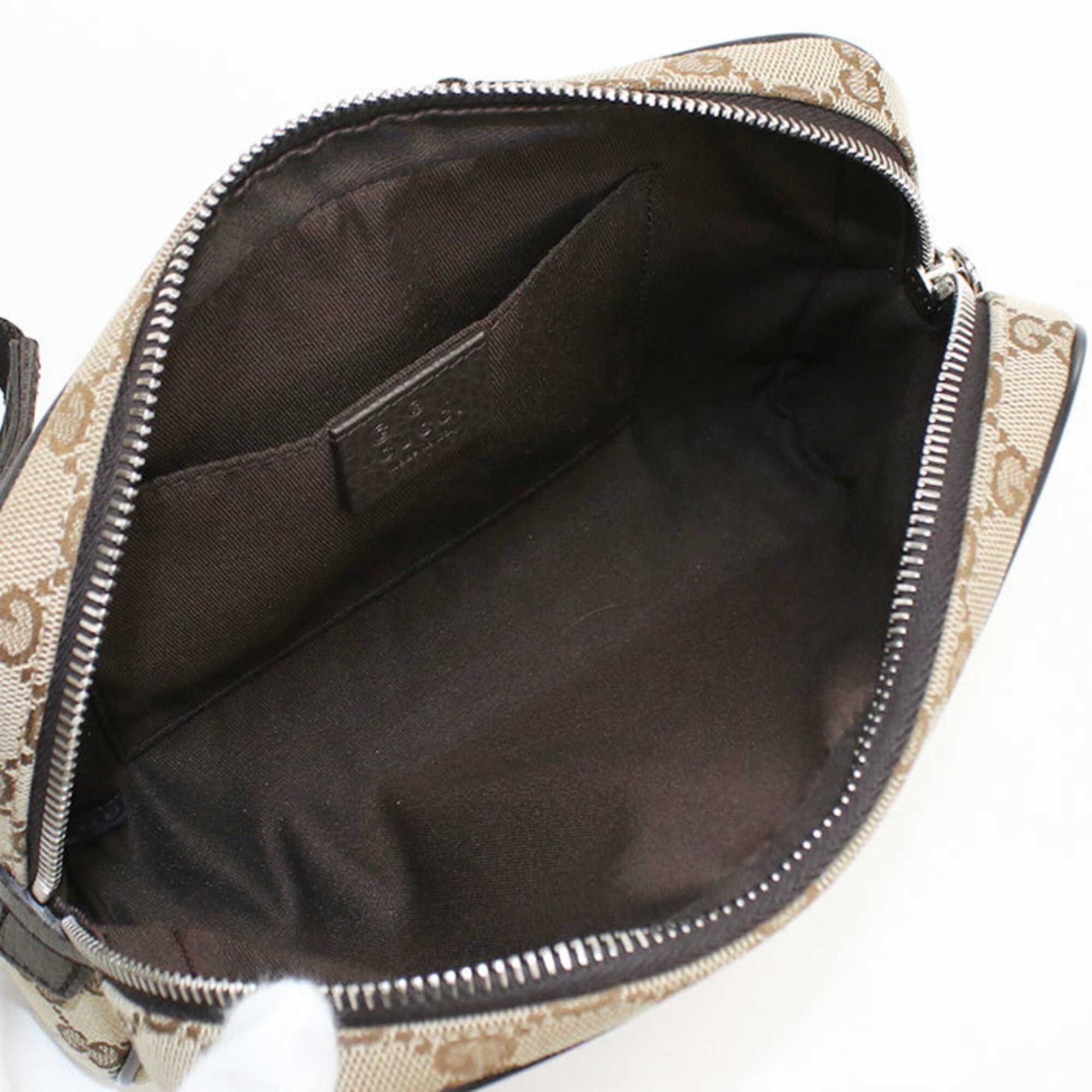 Gucci GUCCI body bag 449174 KY9KN GG canvas women's brown Size ONE SIZE - 3 Thumbnail