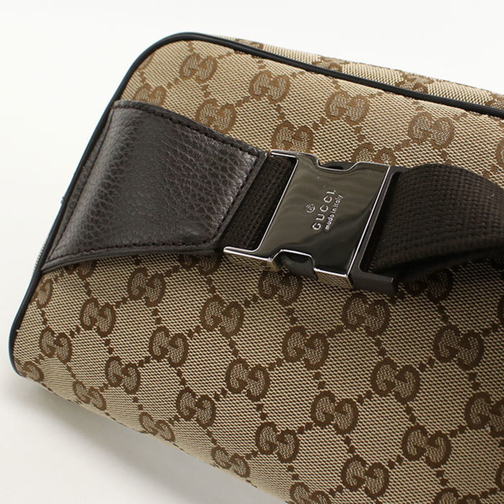 Gucci GUCCI body bag 449174 KY9KN GG canvas women's brown Size ONE SIZE - 7 Thumbnail