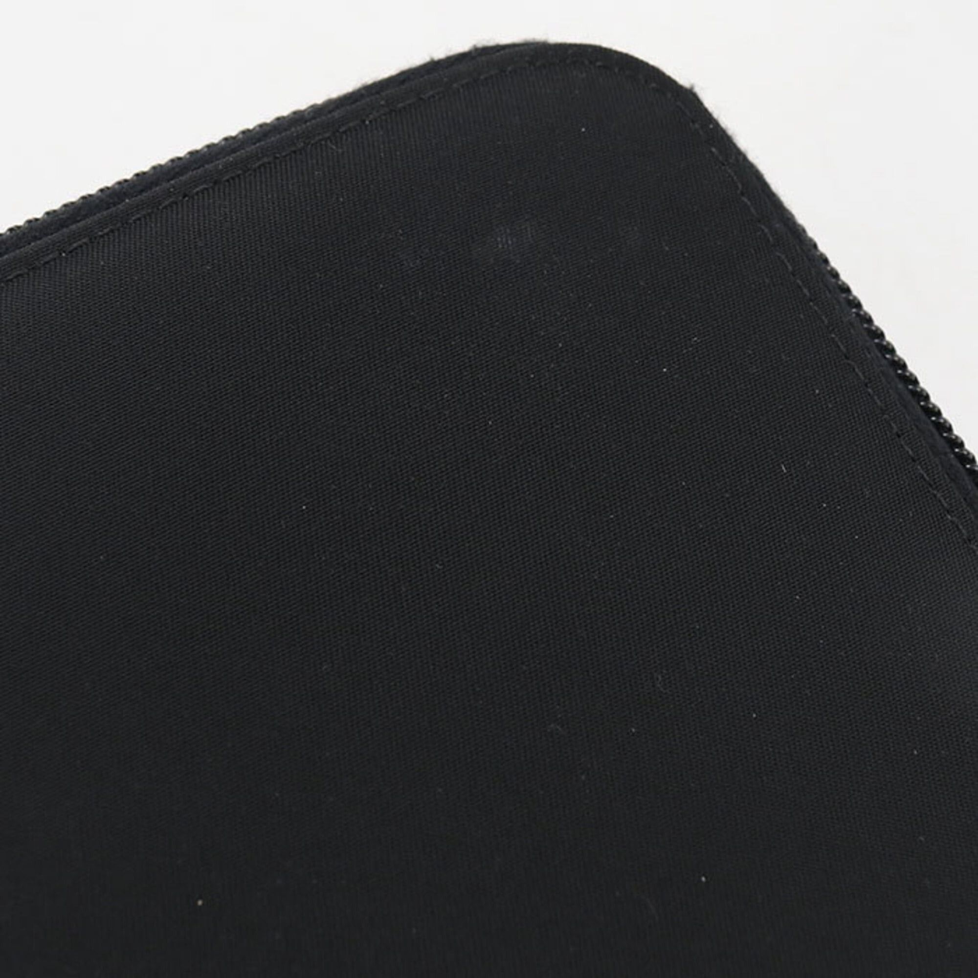 Prada Prada Long Wallet, Round Zipper, 1ML506, Zip-Around Triangle, Women's, Black Size ONE SIZE - 7 Thumbnail