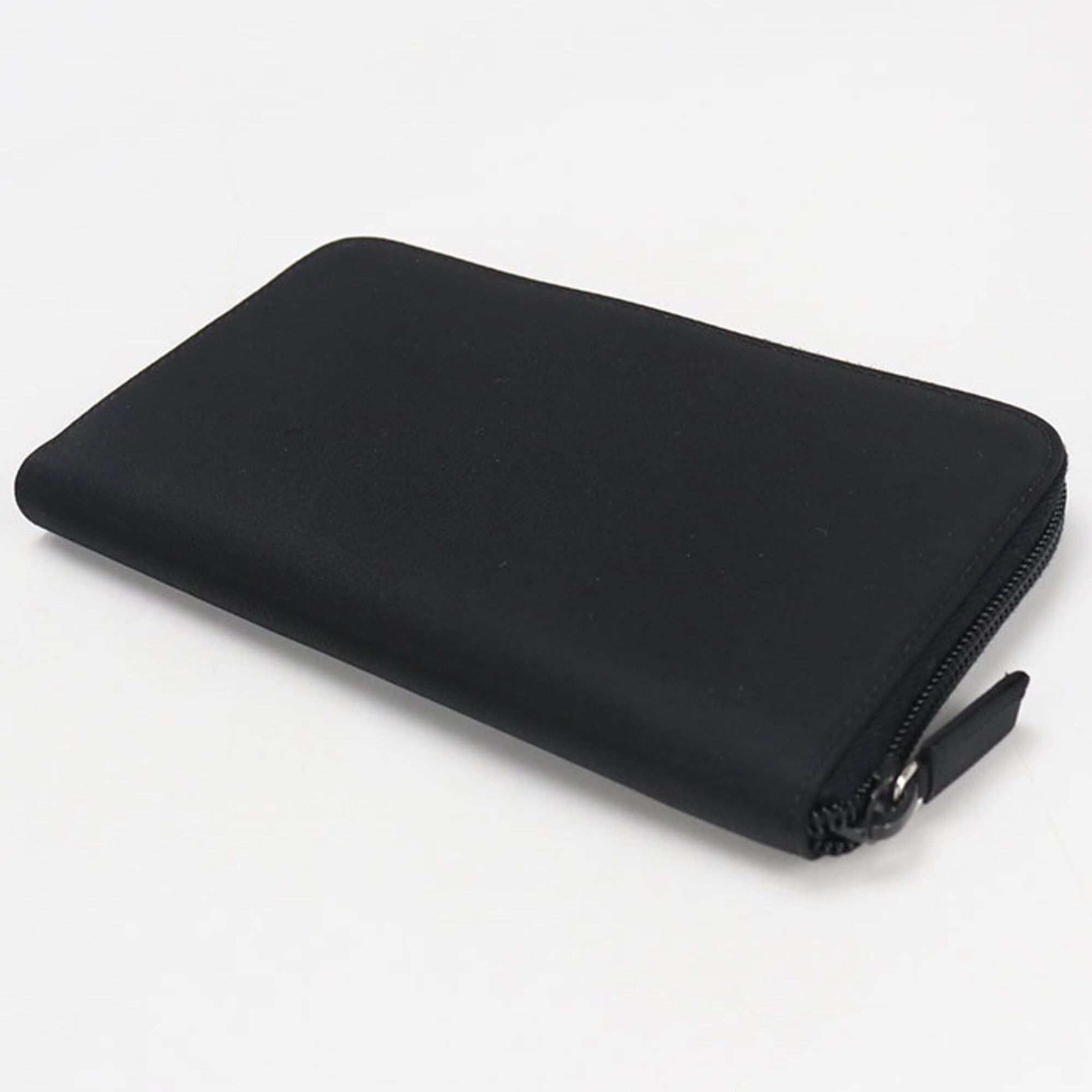 Prada Prada Long Wallet, Round Zipper, 1ML506, Zip-Around Triangle, Women's, Black Size ONE SIZE - 2 Thumbnail