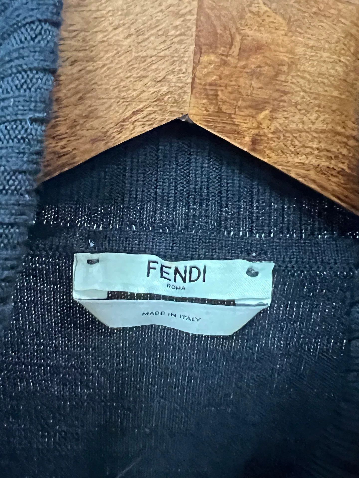 Fendi Fendi Cashmere Knit Sweater Size S / US 4 / IT 40 - 3 Thumbnail