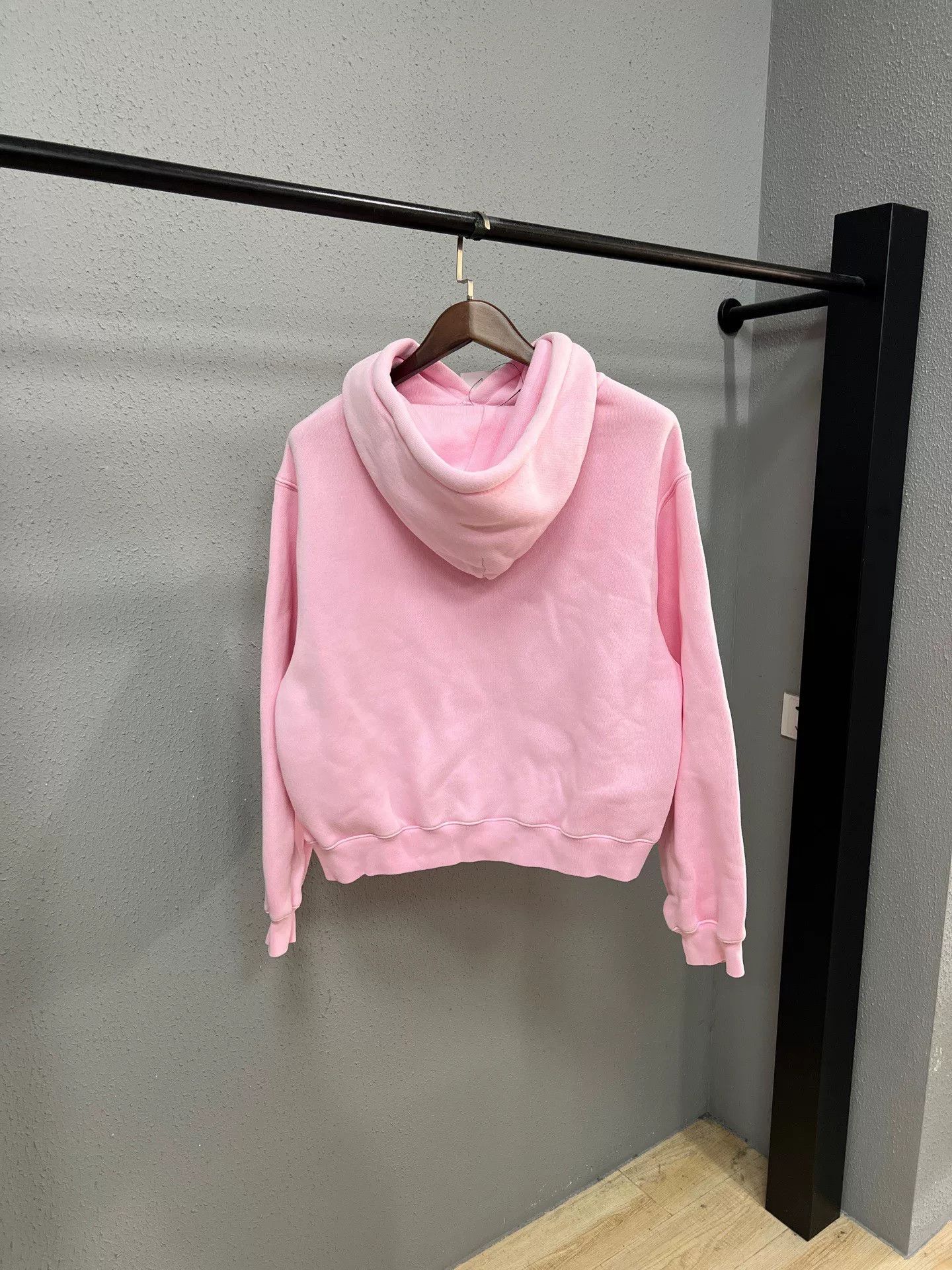 Alexander Wang Alexander Wang Pink Logo Hoodie Size M / US 6-8 / IT 42-44 - 2 Thumbnail