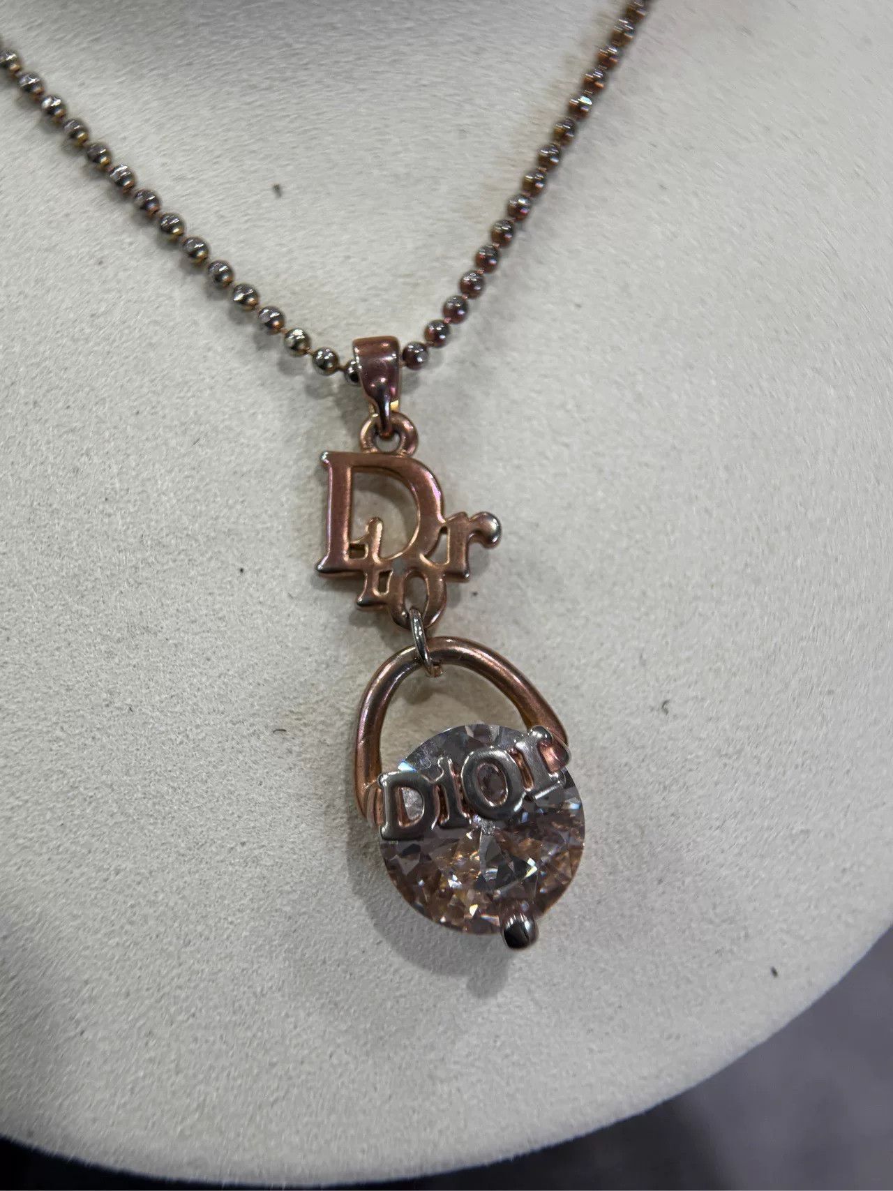 Dior Dior Vintage Necklace Size ONE SIZE - 2 Thumbnail