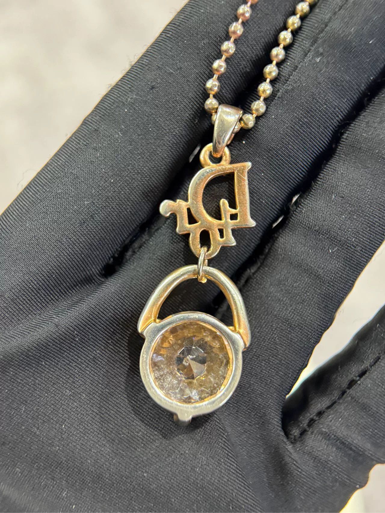 Dior Dior Vintage Necklace Size ONE SIZE - 3 Thumbnail
