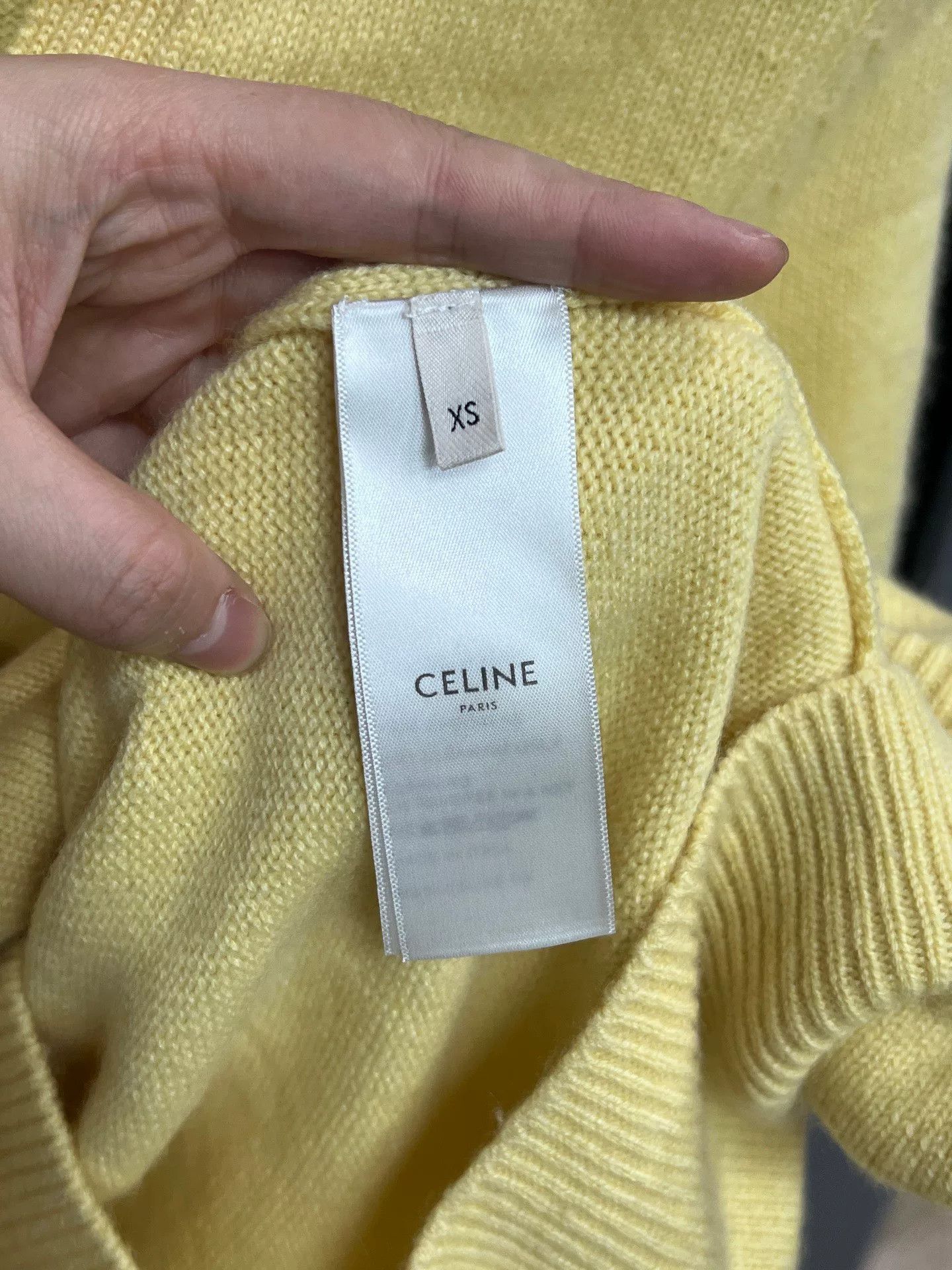 Celine Celine Metal Chain Triomphe Cardigan Size XS / US 0-2 / IT 36-38 - 4 Thumbnail