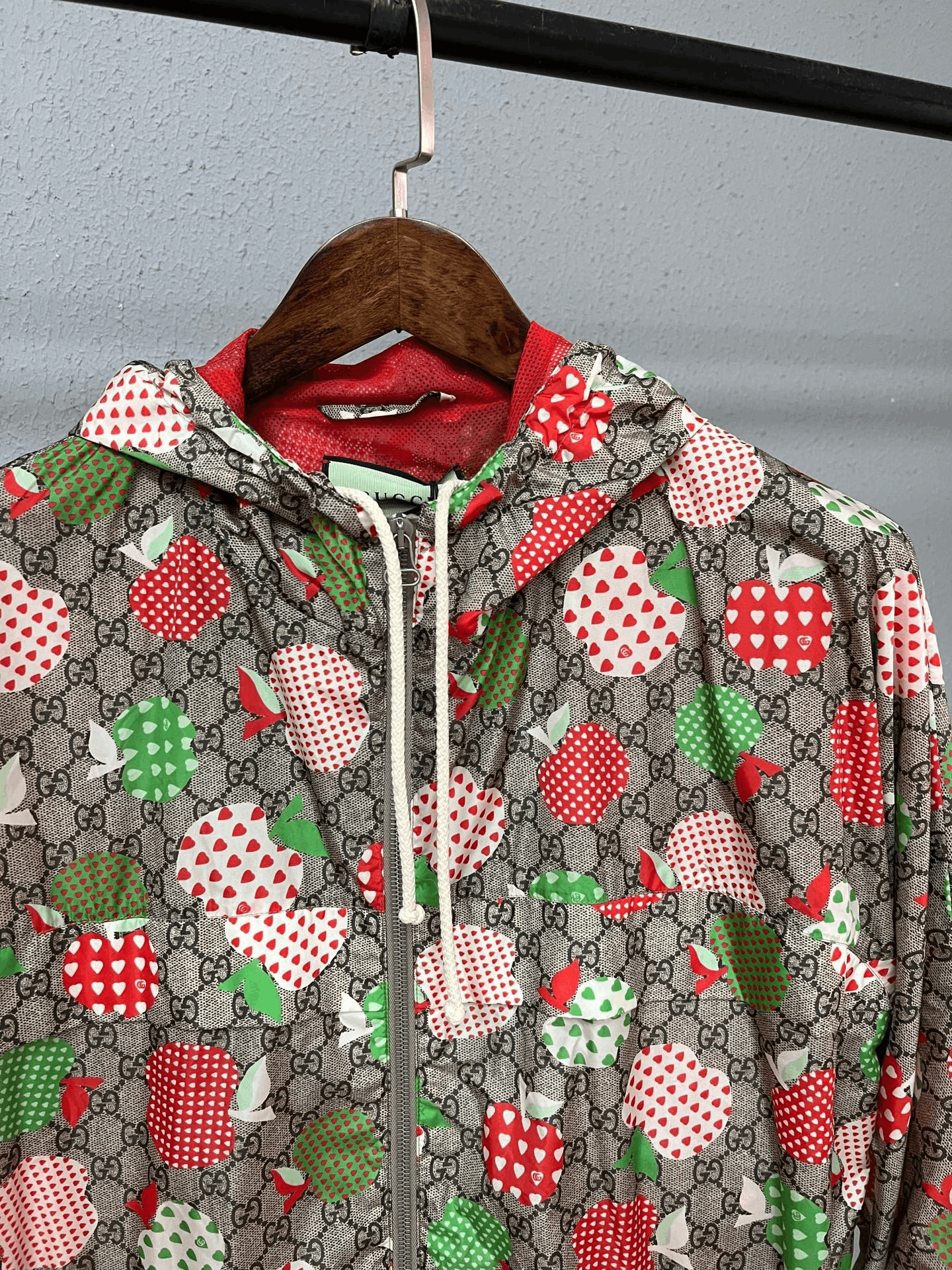 Gucci Gucci All-Over Apple Print Jacket Size US M / EU 48-50 / 2 - 3 Thumbnail