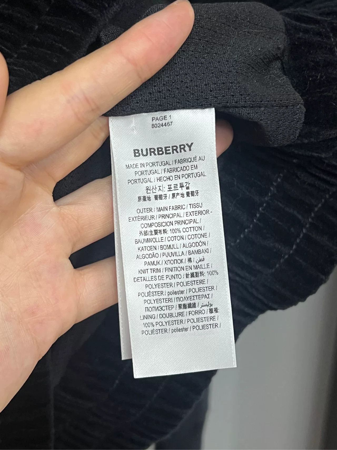 Burberry Burberry Velvet Jacket Size XS / US 0-2 / IT 36-38 - 3 Thumbnail