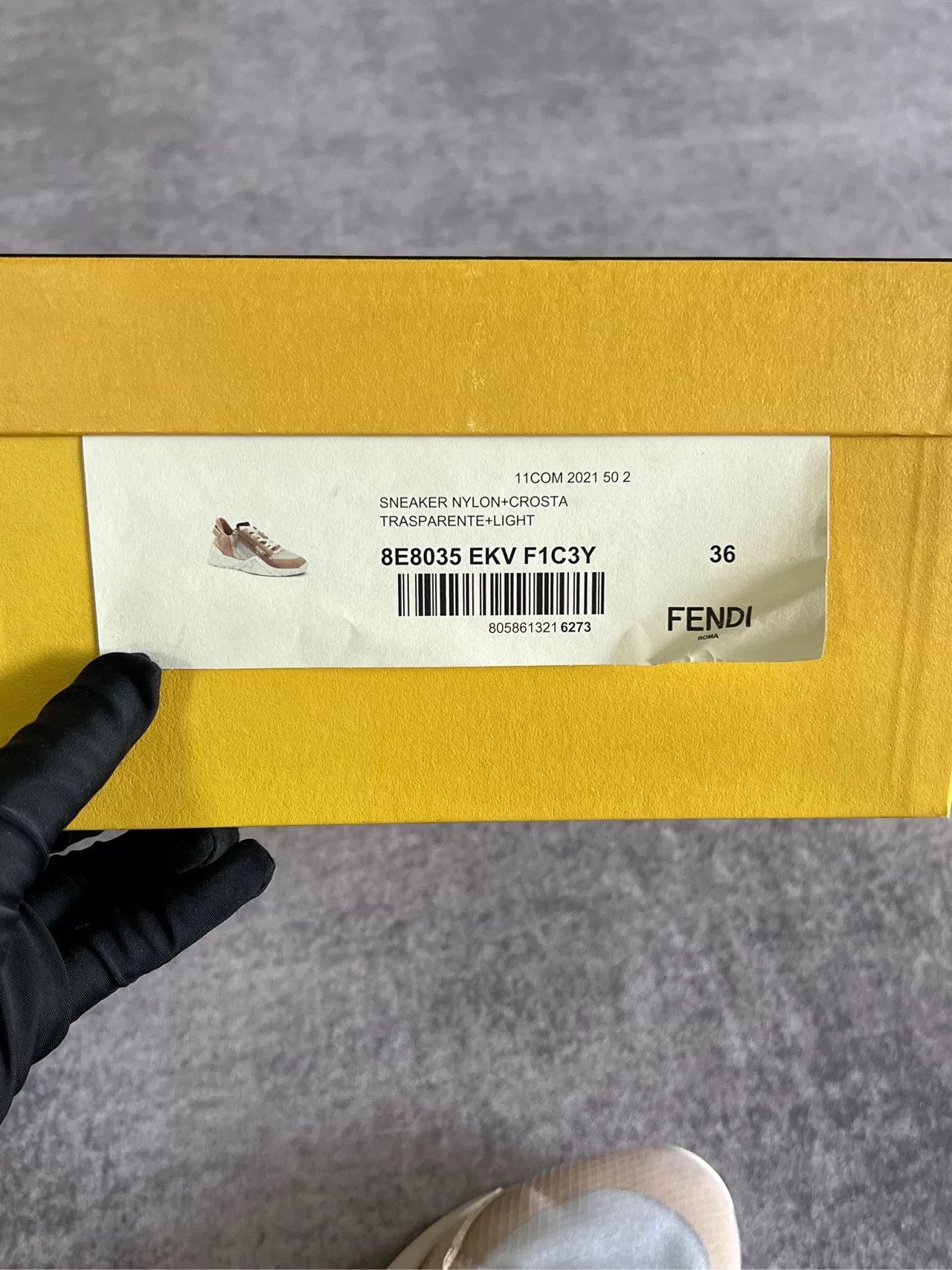 Fendi Fendi Pink Sneakers Size US 5 / IT 35 - 9 Thumbnail