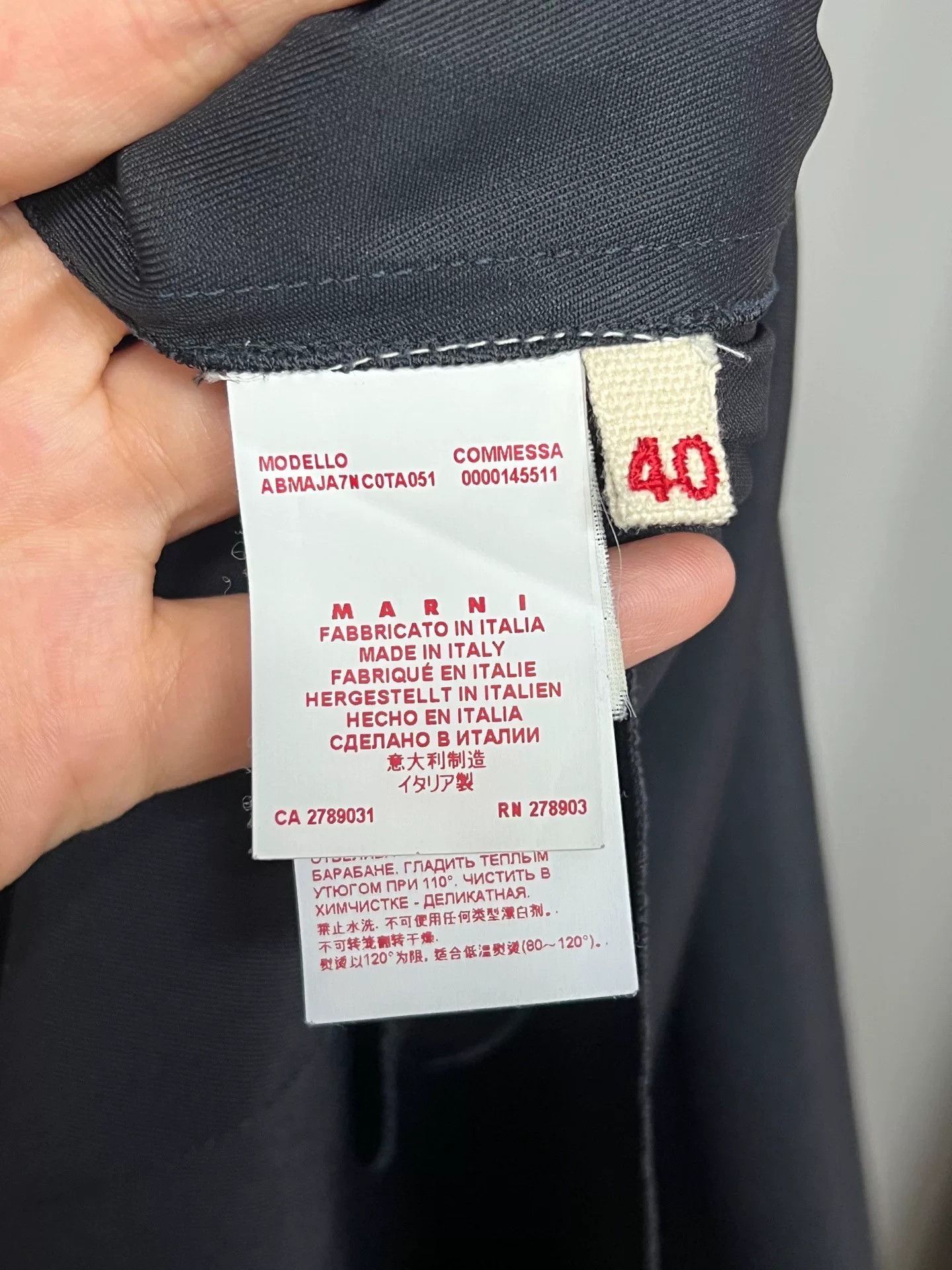 Marni Marni Irregular Dress Size S / US 4 / IT 40 - 3 Thumbnail