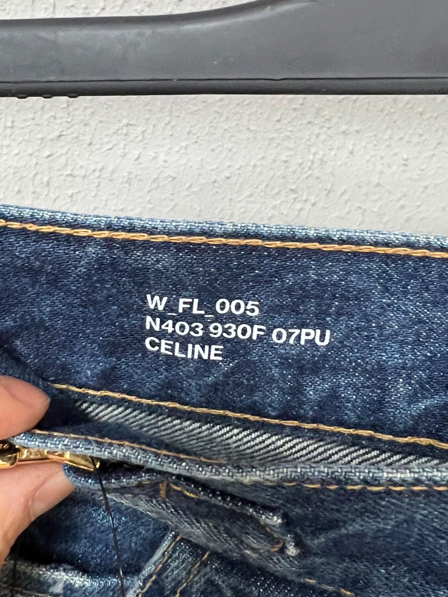 Celine Celine Chain Jeans Size 25" / US 0 / IT 36 - 4 Thumbnail