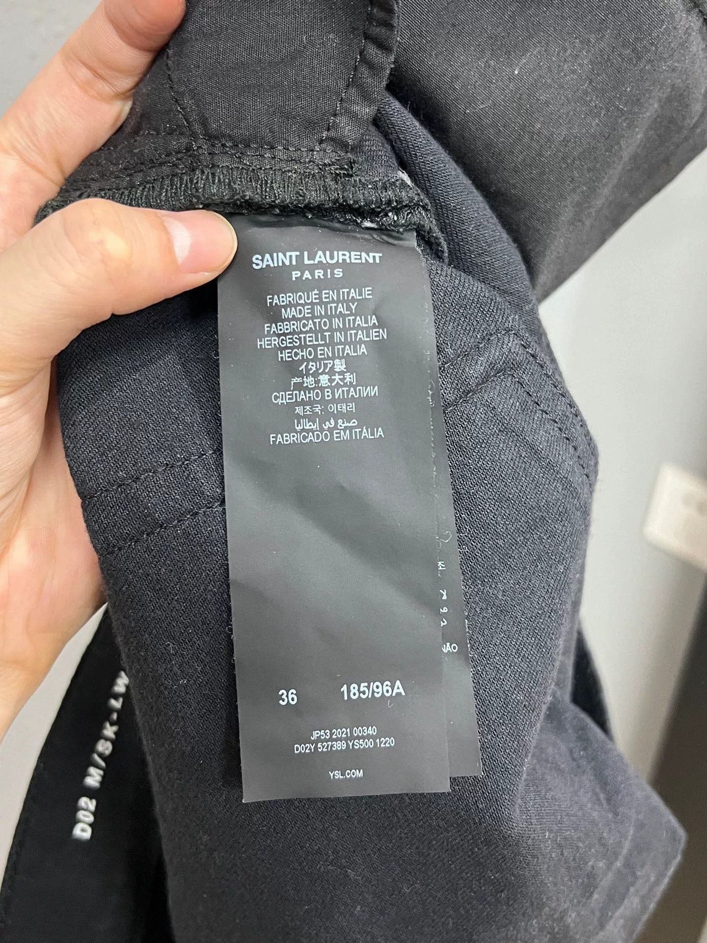 Saint Laurent Paris Slp d02 Jeans Size US 36 / EU 52 - 6 Thumbnail