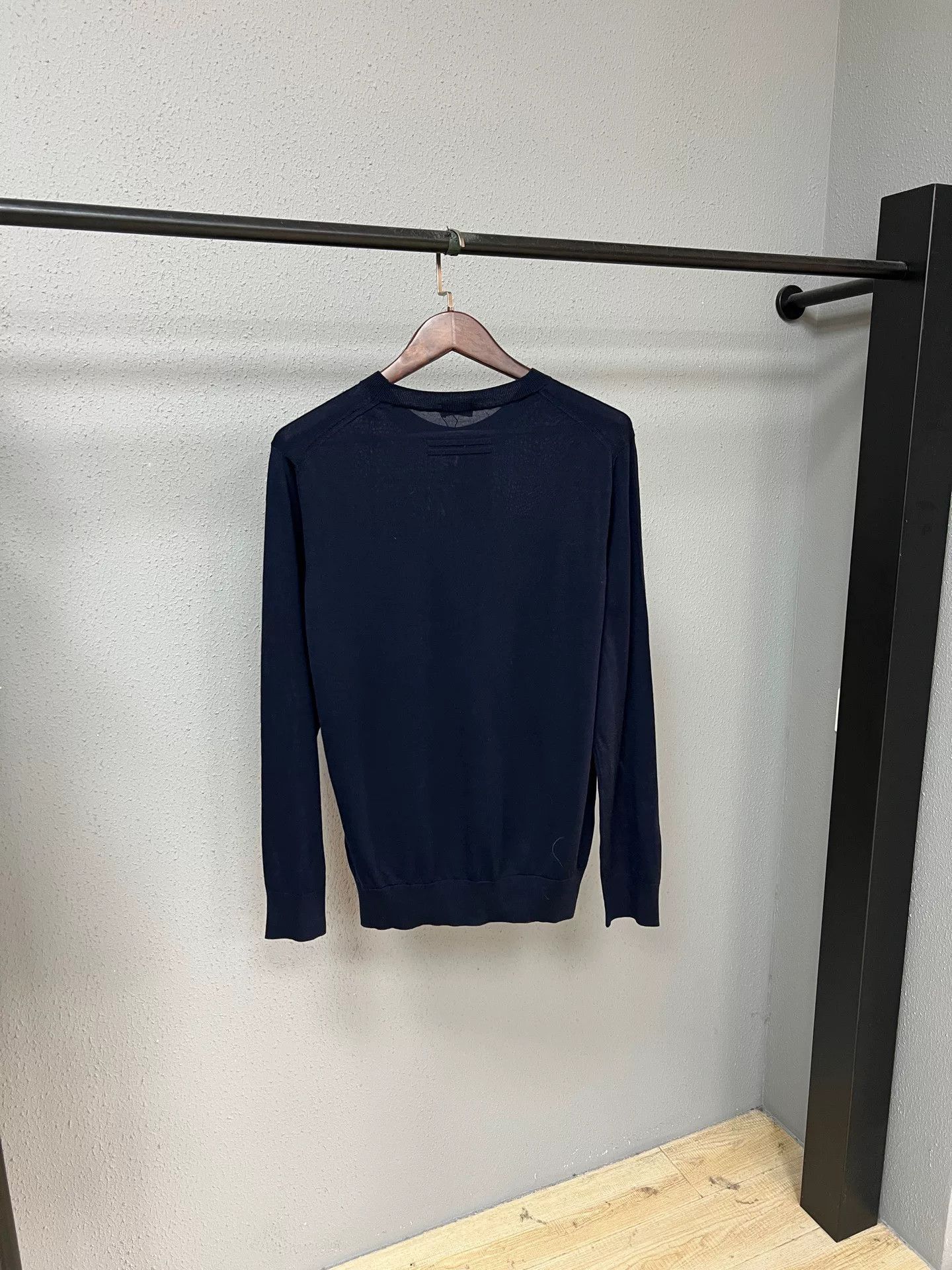 Ermenegildo Zegna Zegna Wool Sweater Size US L / EU 52-54 / 3 - 2 Thumbnail