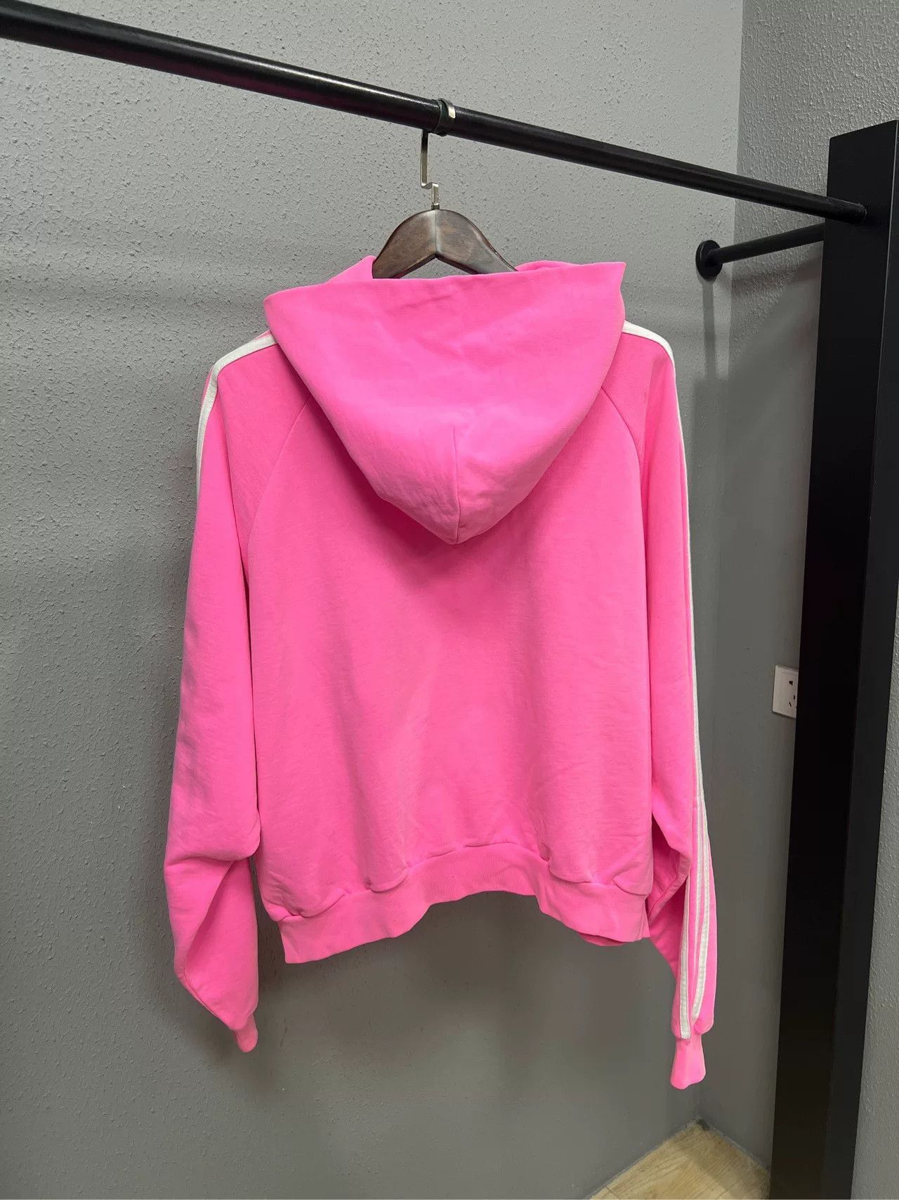Balenciaga Balenciaga x adidas Pink Hoodie Size S / US 4 / IT 40 - 2 Thumbnail