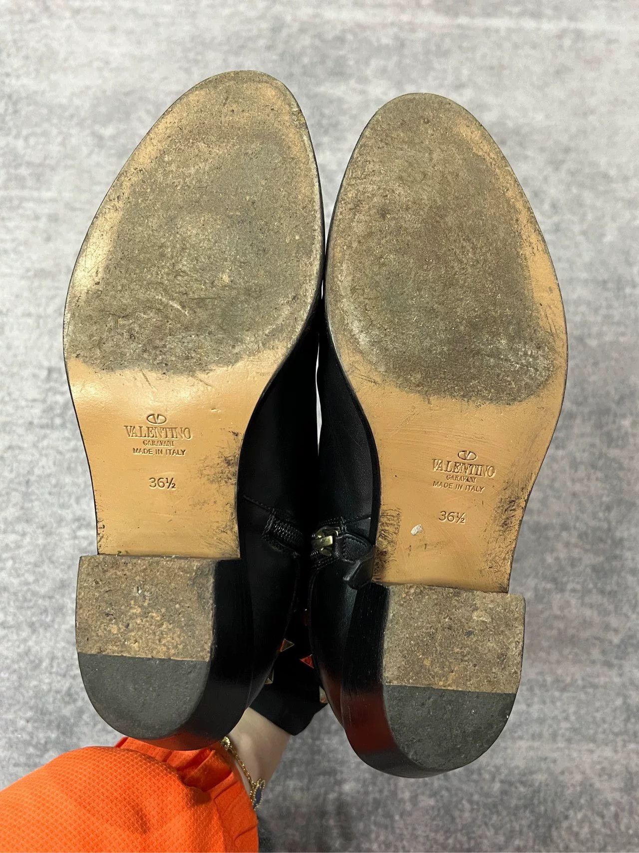 Valentino Valentino Studded Ankle Boots Size US 5.5 / IT 35.5 - 8 Thumbnail