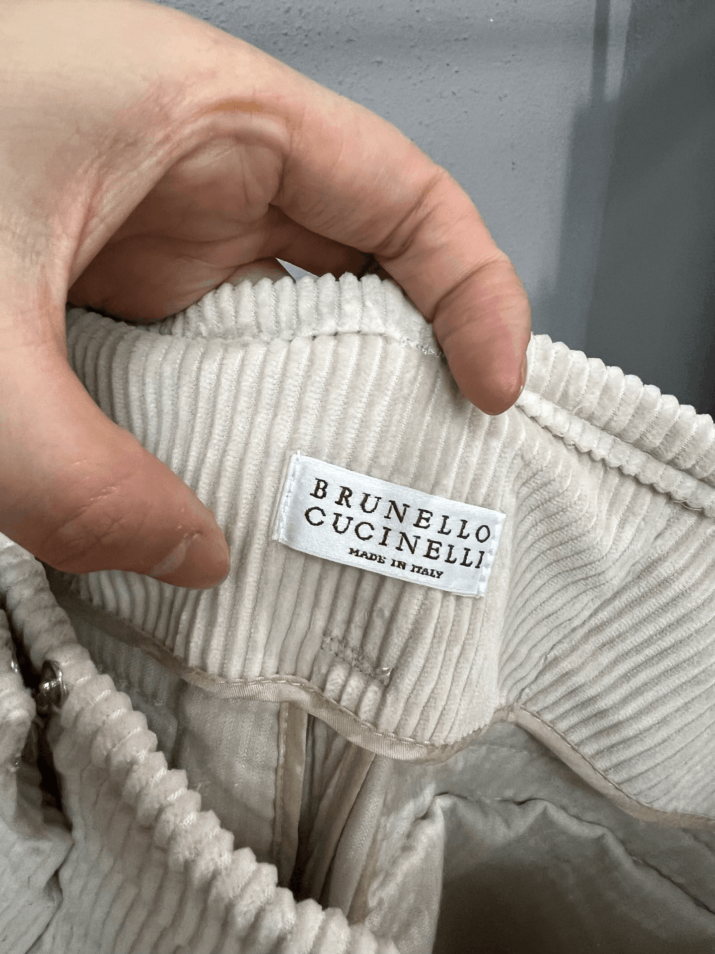 Brunello Cucinelli Brunello Cucinelli Corduroy Casual Pants Size US 27 - 3 Thumbnail