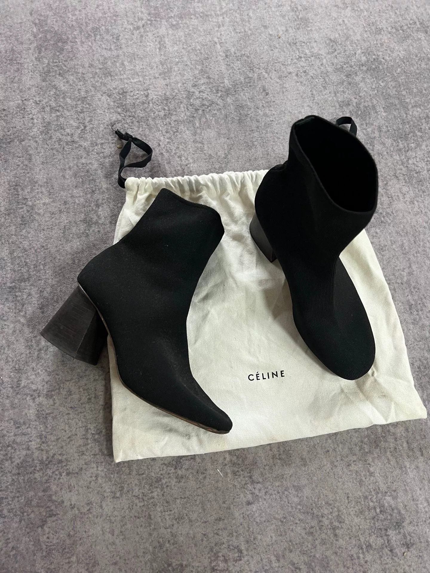 Celine Celine Sock Boots Size US 6 / IT 36 - 2 Thumbnail