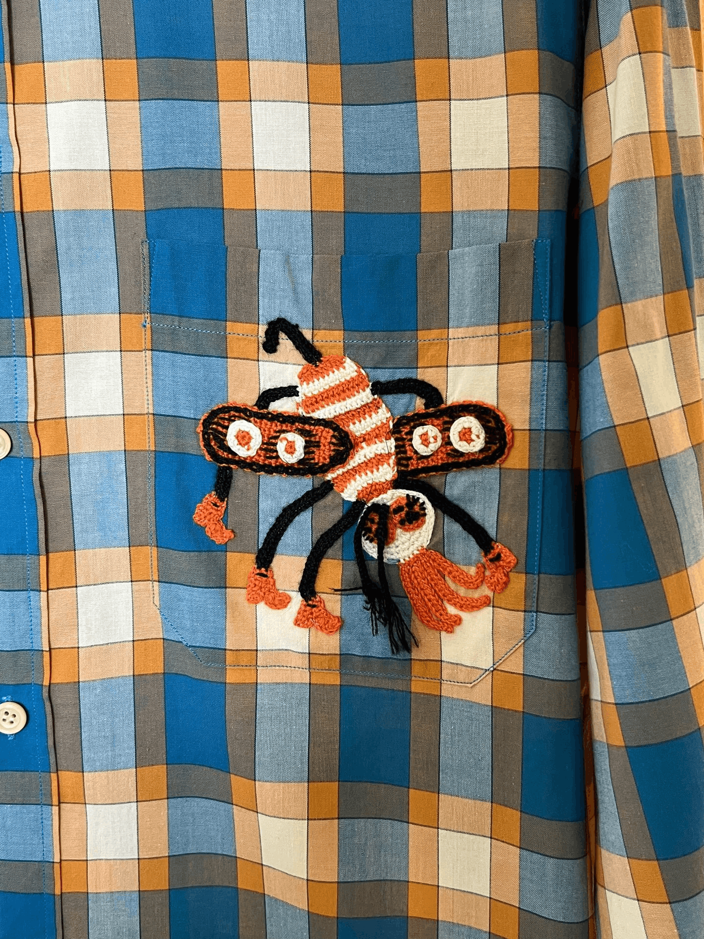 Gucci Gucci Insect Shirt Size US S / EU 44-46 / 1 - 3 Thumbnail