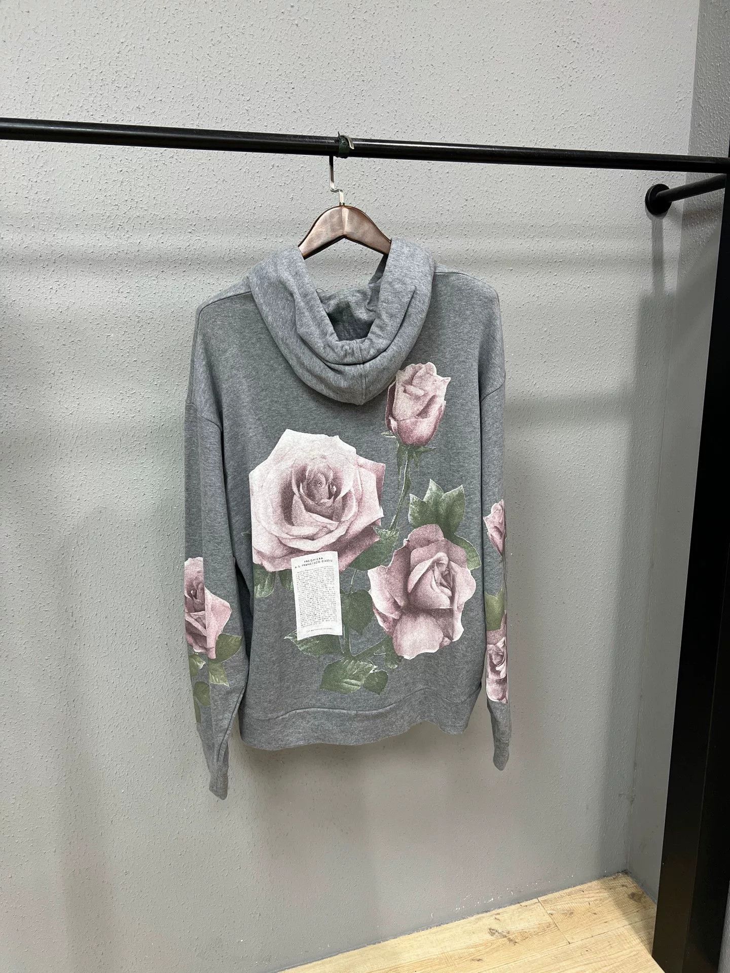 Dolce & Gabbana D&G Rose Hoodie Size US M / EU 48-50 / 2 - 2 Thumbnail
