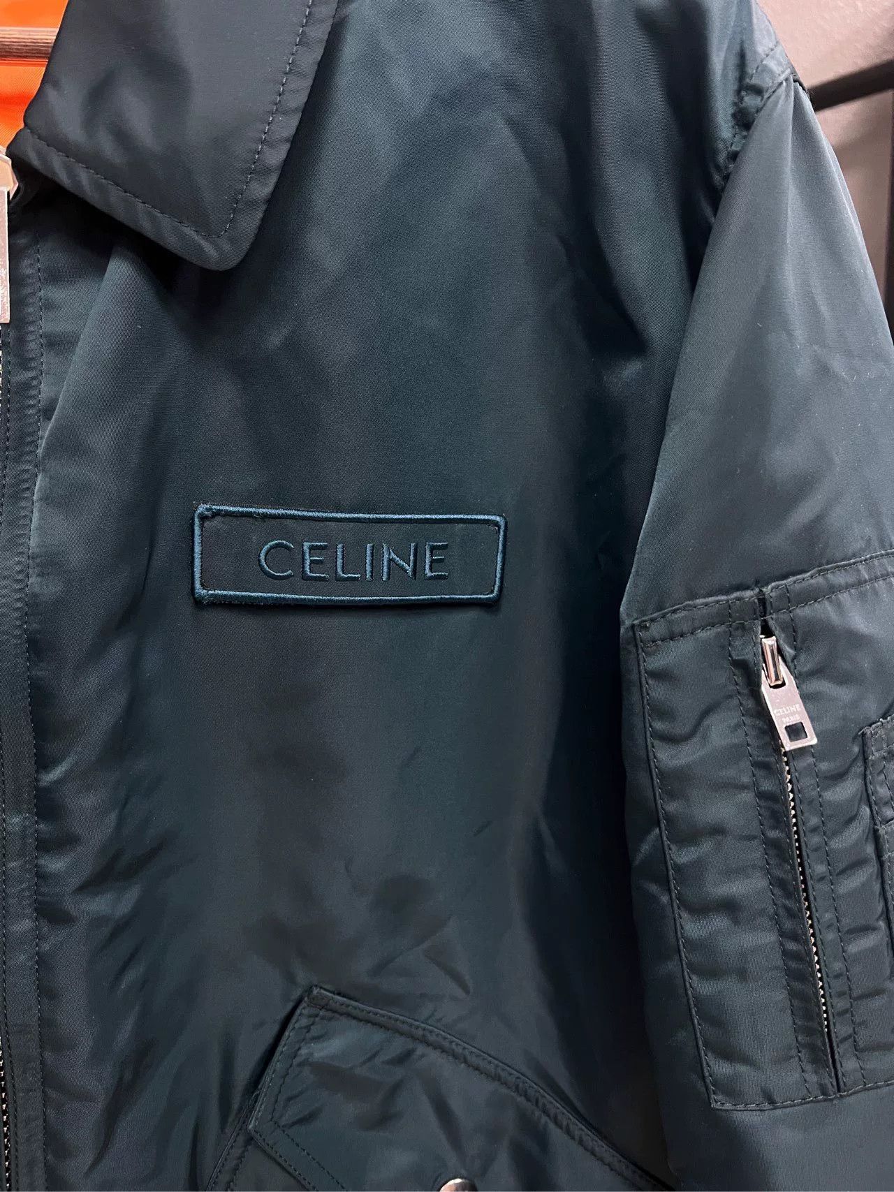 Celine Celine Slogan Baseball Jacket Size US M / EU 48-50 / 2 - 3 Thumbnail