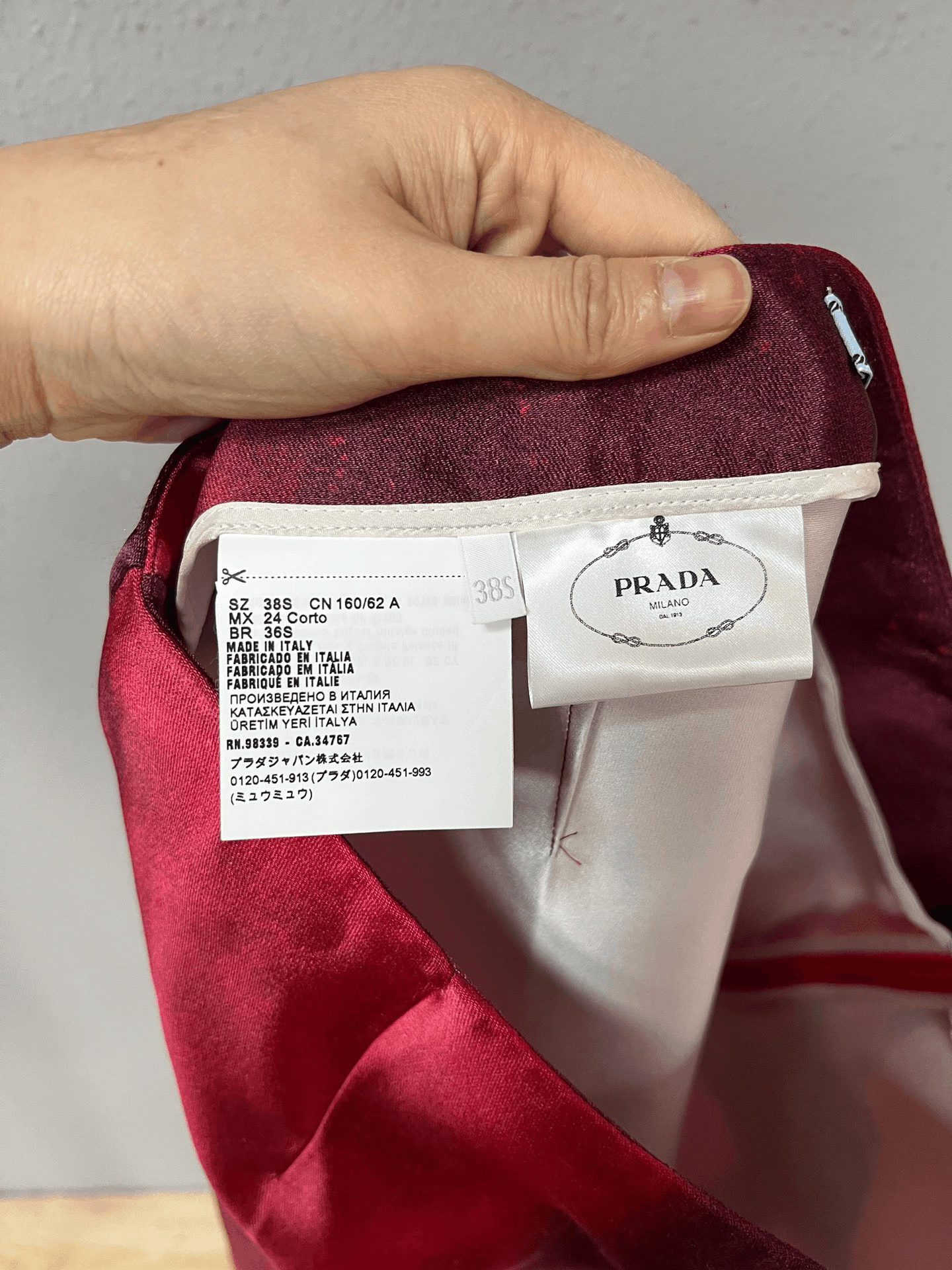 Prada Prada Runway Origami Skirt Size 38" / US 16 / IT 52 - 5 Thumbnail