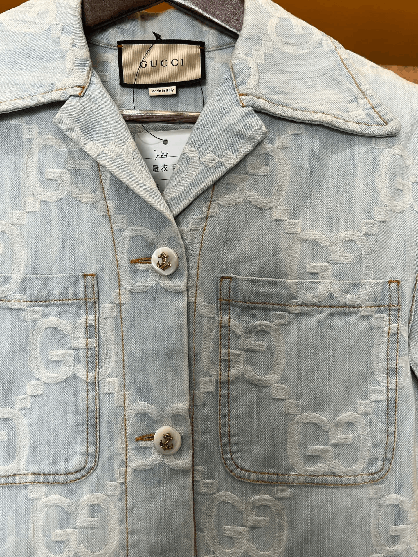 Gucci Gucci Denim Shirt Size US M / EU 48-50 / 2 - 3 Thumbnail