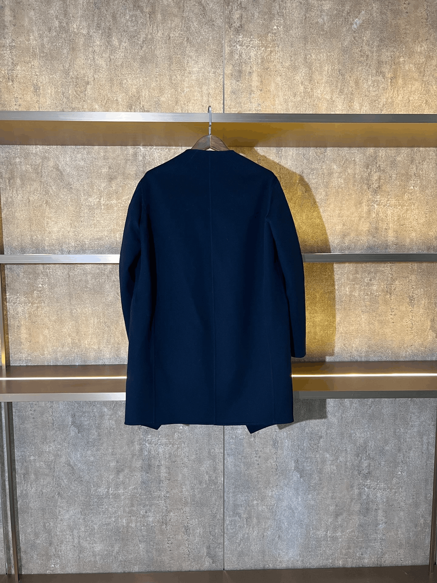 Celine Celine Crew Neck Cashmere Coat Size S / US 4 / IT 40 - 2 Thumbnail