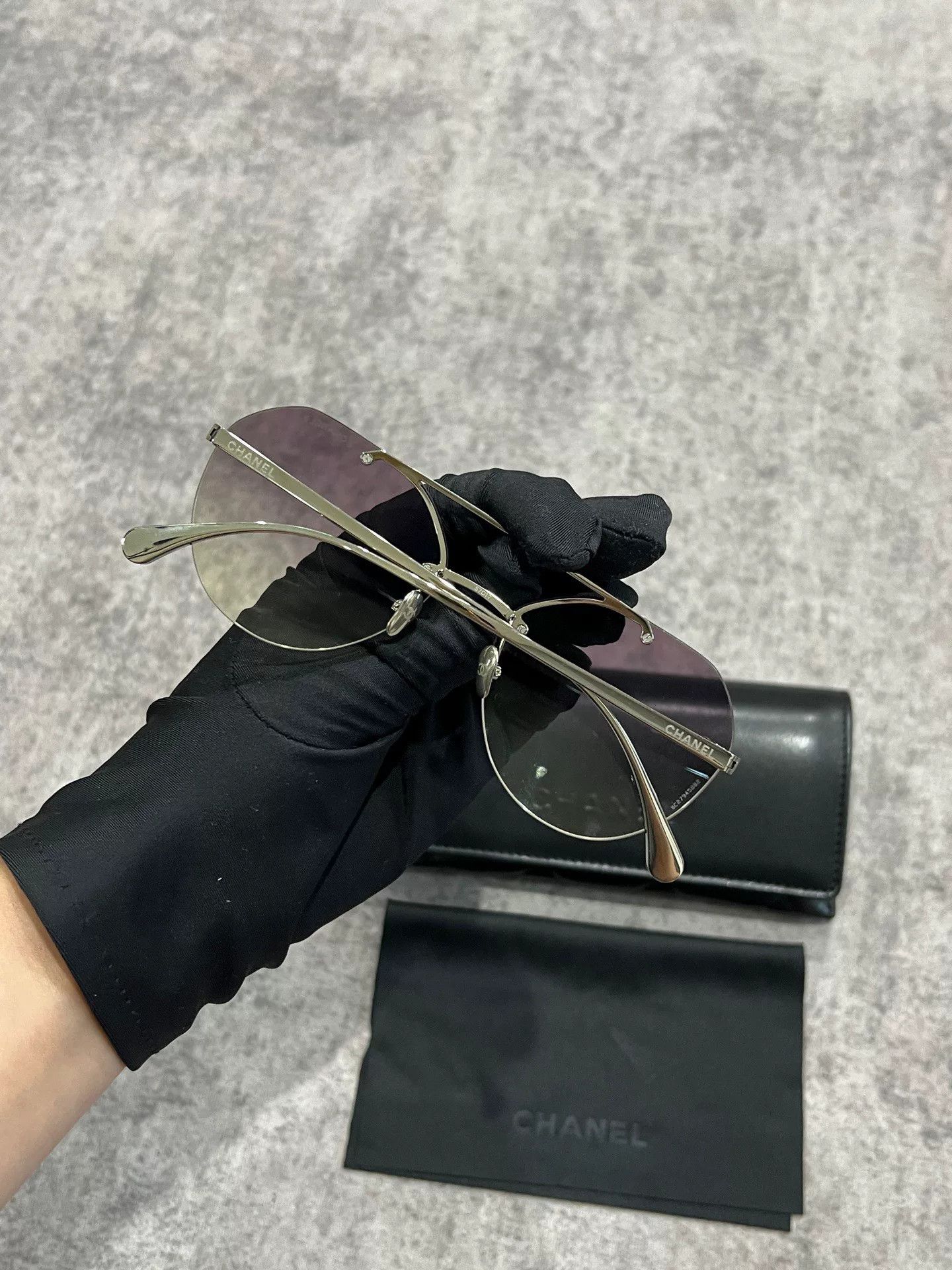 Chanel Chanel Gradient Sunglasses Size ONE SIZE - 4 Thumbnail