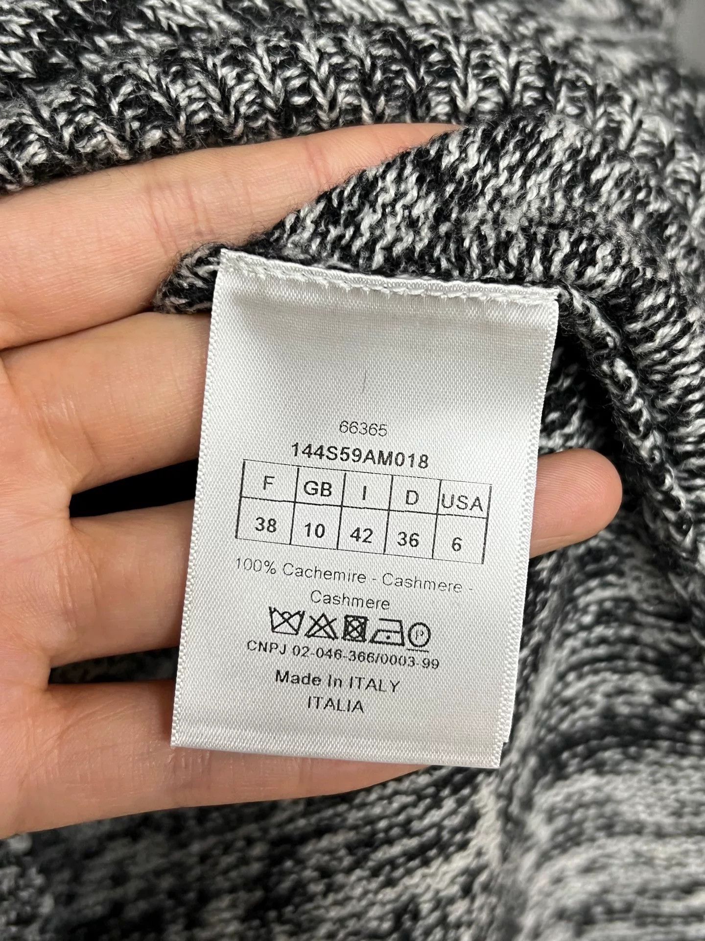 Dior Dior Cashmere Dinosaur Sweater Size S / US 4 / IT 40 - 3 Thumbnail