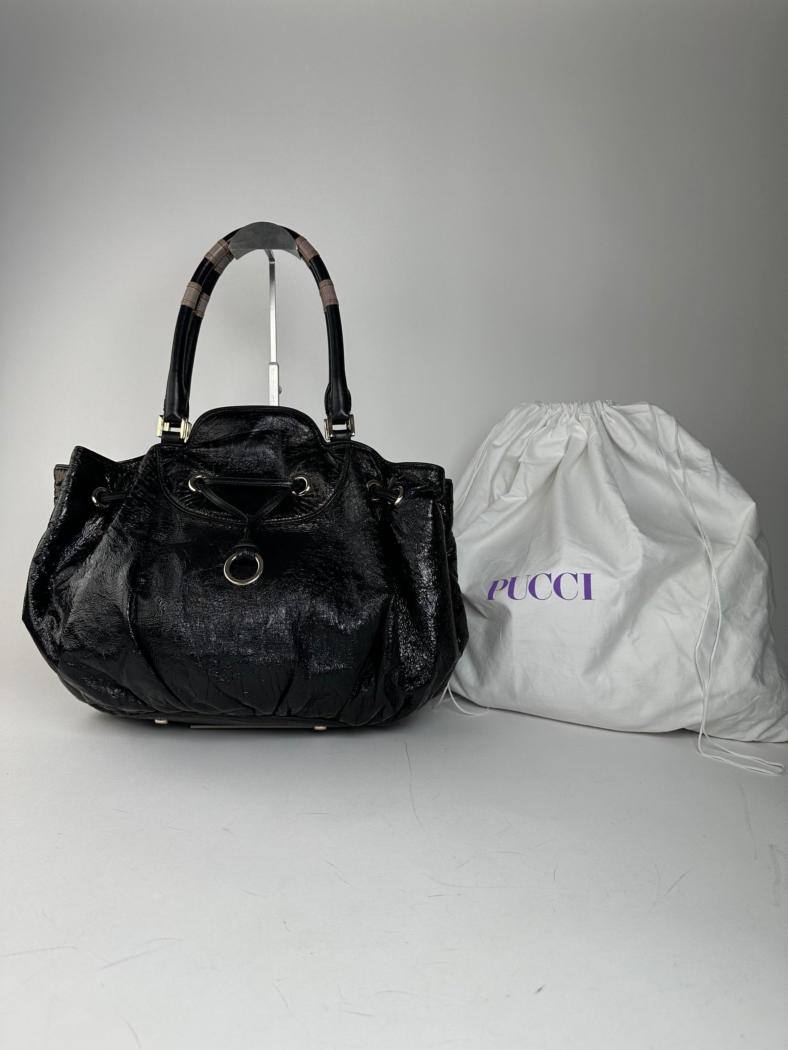 Emilio Pucci Vintage Handbag Black Size ONE SIZE - 2 Thumbnail