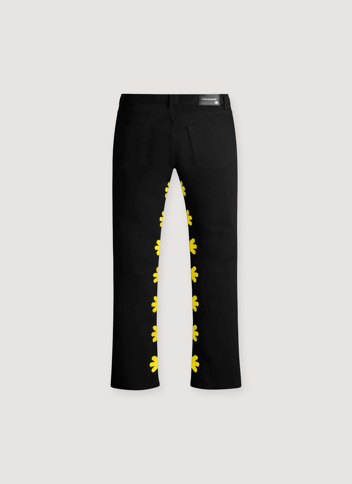 LOSTSHDWS Lost SHDWS Denim Pants Black Yellow Size US 30 / EU 46 - 2 Thumbnail