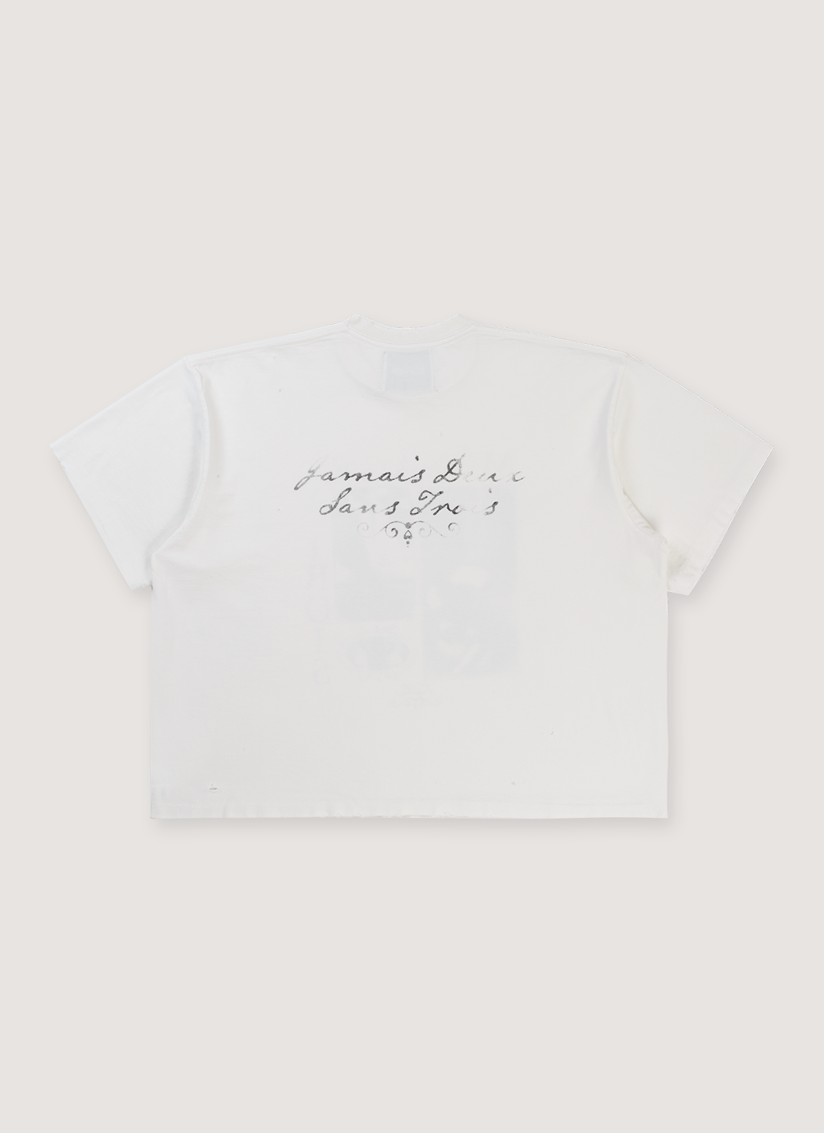 Other Eifles Ménage Tee Vintage White Size US M / EU 48-50 / 2 - 2 Thumbnail