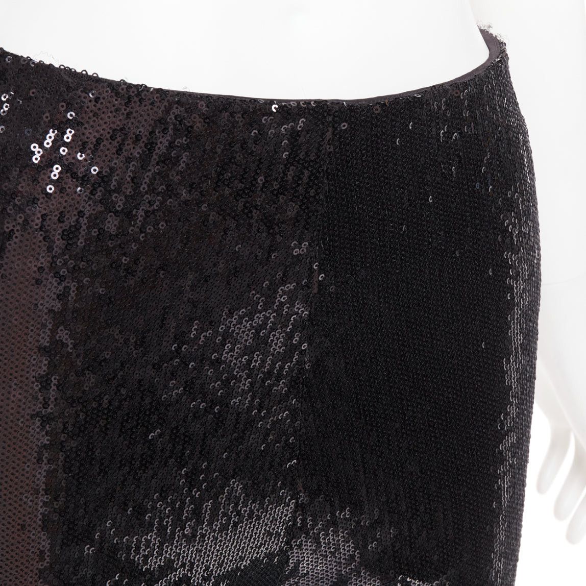 Alexandre Vauthier ALEXANDRE VAUTHIER black pailette sequins stretchy legging pants Size 26" / US 2 / IT 38 - 7 Thumbnail