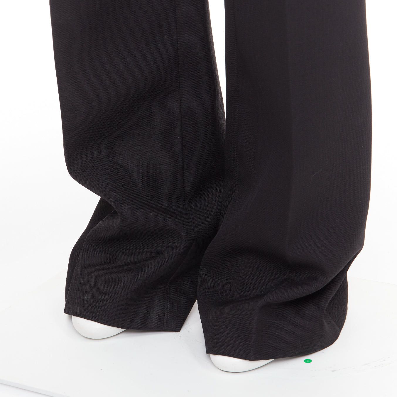 Alexandre Vauthier ALEXANDRE VAUTHIER COUTURE SS2025 black darted back straight leg trousers pants Size 26" / US 2 / IT 38 - 8 Thumbnail