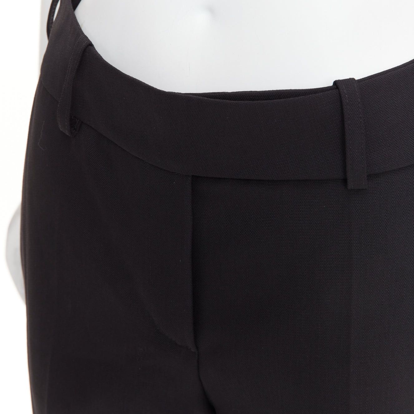 Alexandre Vauthier ALEXANDRE VAUTHIER COUTURE SS2025 black darted back straight leg trousers pants Size 26" / US 2 / IT 38 - 2 Thumbnail