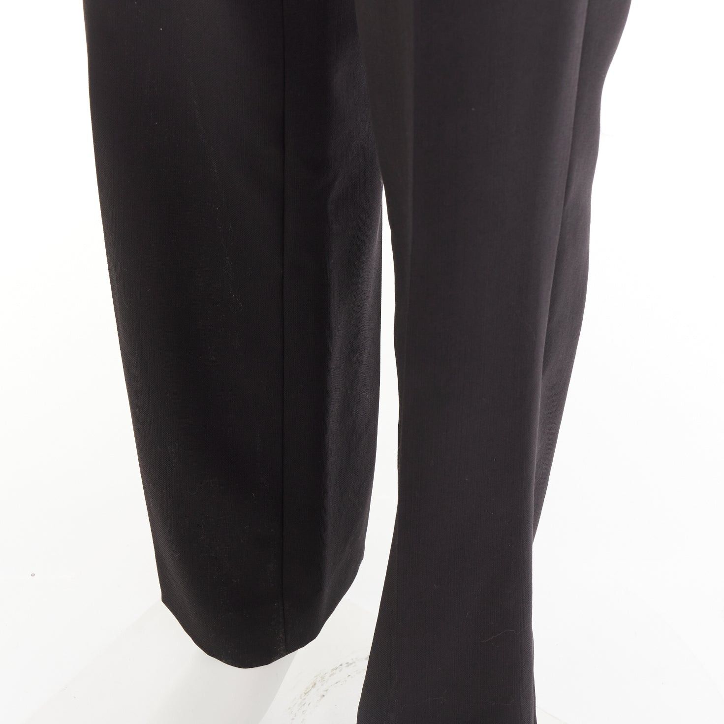 Alexandre Vauthier ALEXANDRE VAUTHIER COUTURE SS2025 Runway black high waisted straight leg trousers pants Size 26" / US 2 / IT 38 - 7 Thumbnail