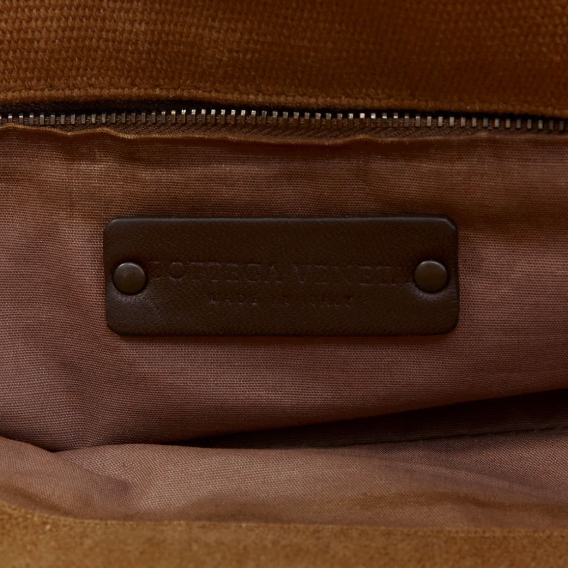 Bottega Veneta BOTTEGA VENETA gradient ombre brown canvas Intrecciato woven leather handle bag Size ONE SIZE - 10 Thumbnail