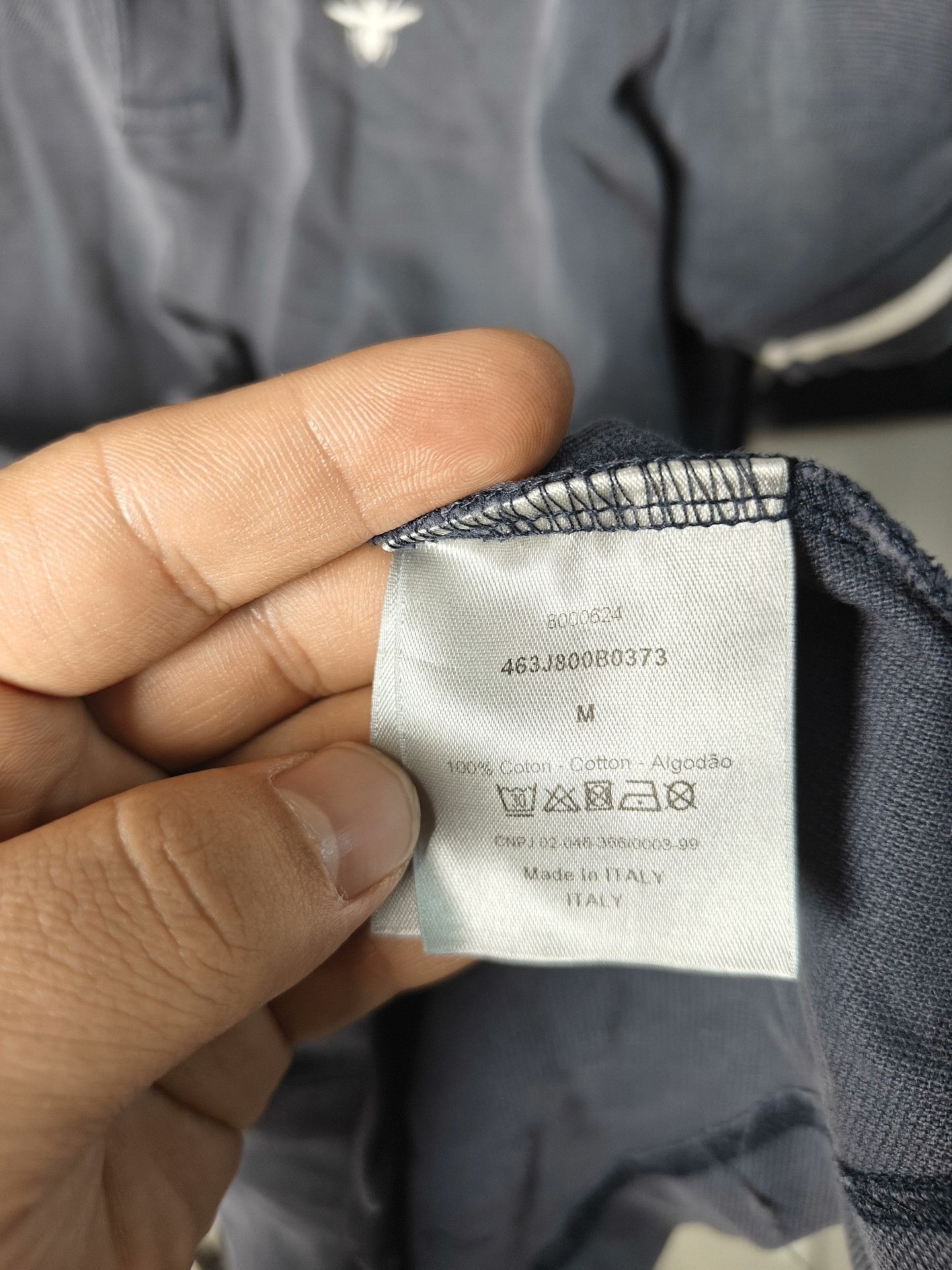 Dior Dior White Polo m Men Size US M / EU 48-50 / 2 - 3 Thumbnail