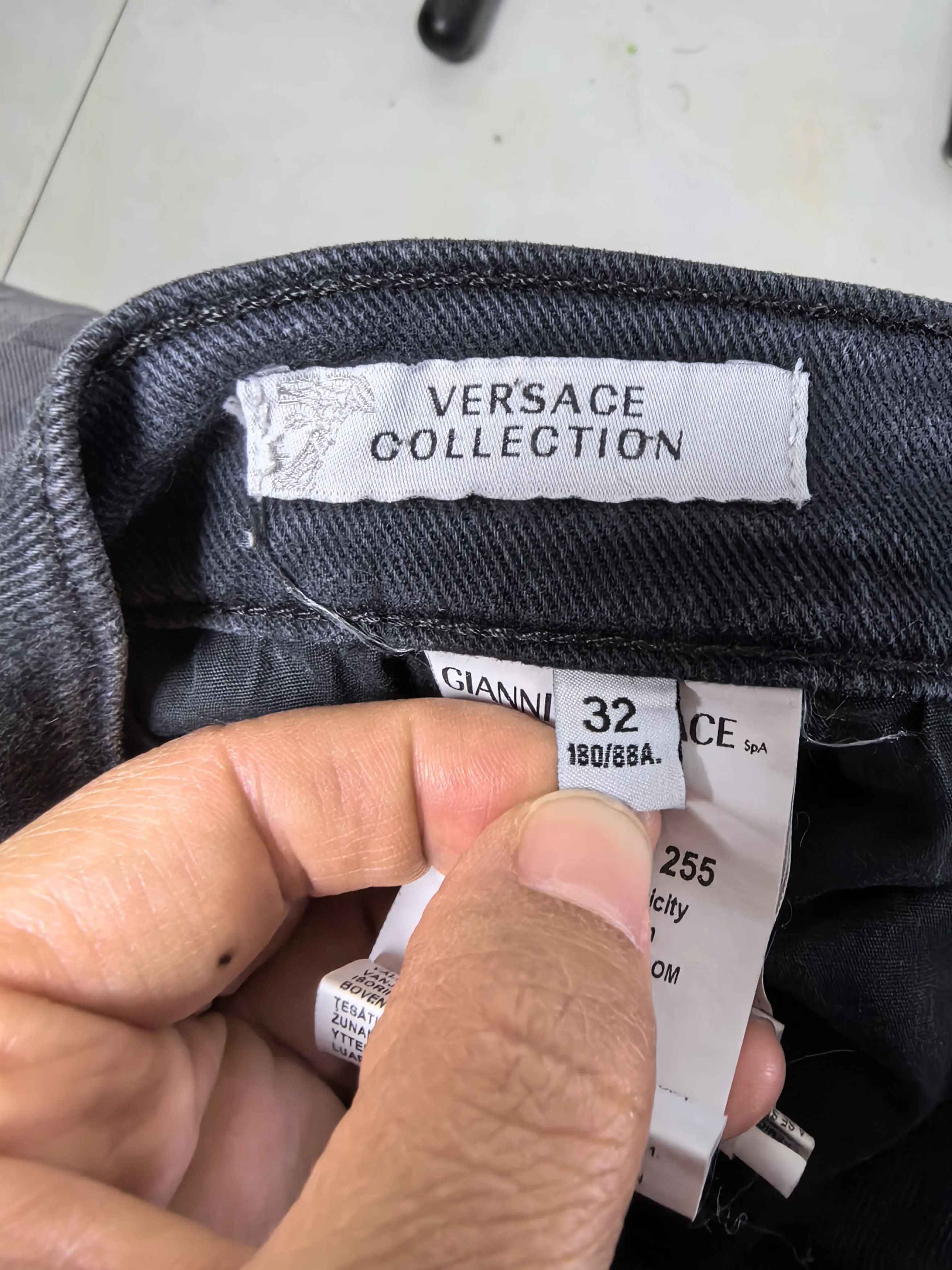 Versace Versace White Casual Pants 30 Men Size US 30 / EU 46 - 3 Thumbnail