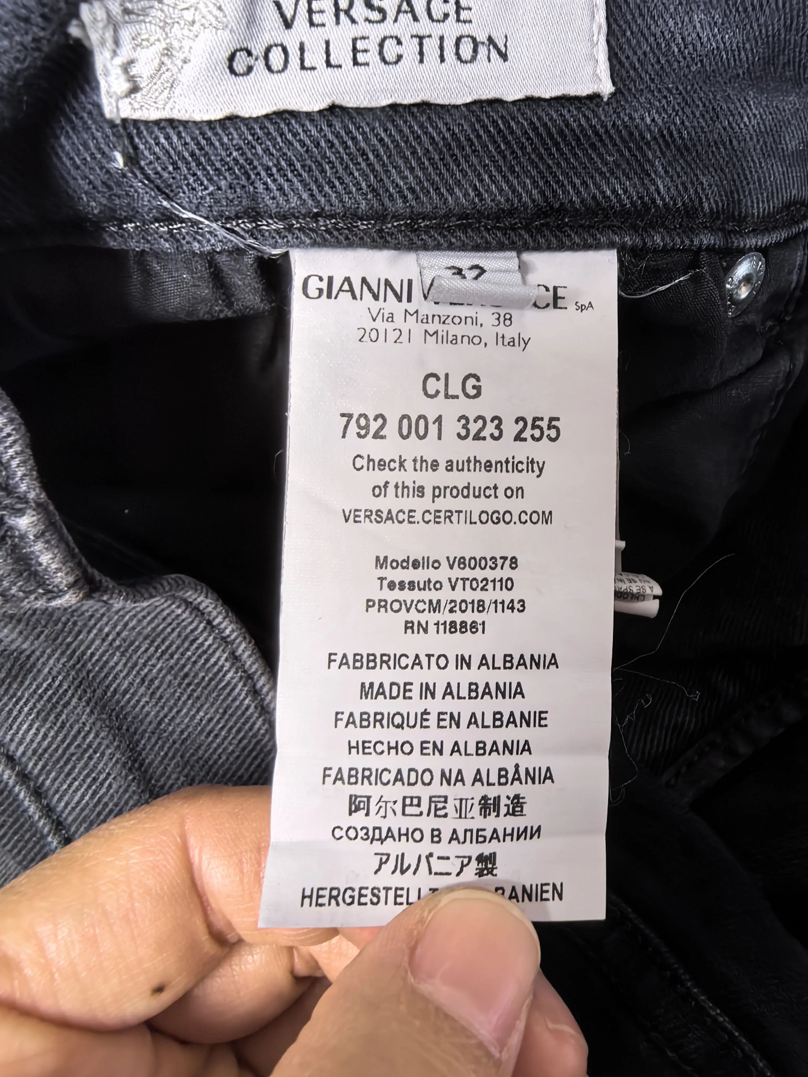 Versace Versace White Casual Pants 30 Men Size US 30 / EU 46 - 4 Thumbnail